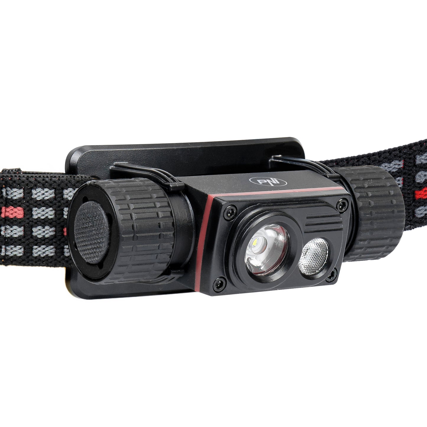 Lanterna frontala PNI Adventure F80 Dual LED, 1000 lm, 6W, 2200 mAh, IP68