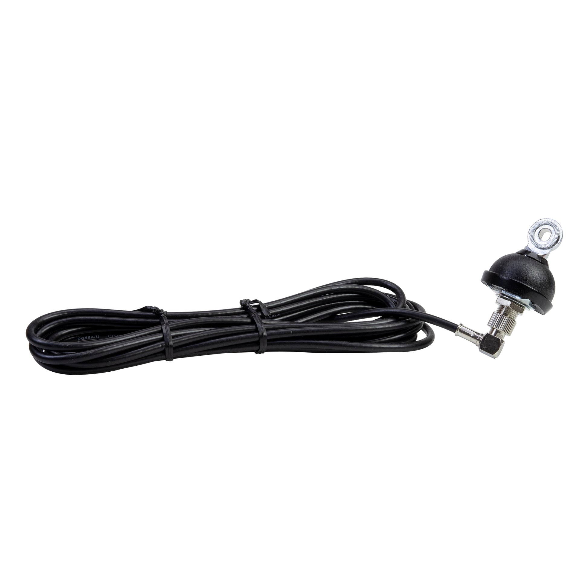 Antena CB PNI S60 cu fluture, lungime spic 59 cm, cu montura, cablu 4 m si mufa PL, fibra de sticla