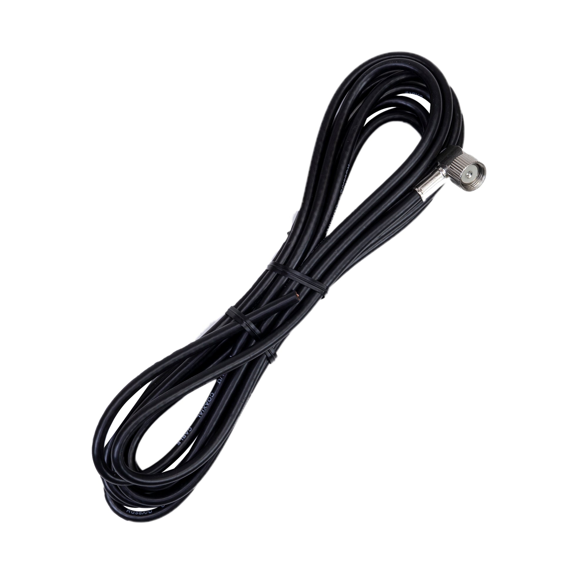 Antena CB PNI S60 cu fluture, lungime spic 59 cm, cu montura, cablu 4 m si mufa PL, fibra de sticla