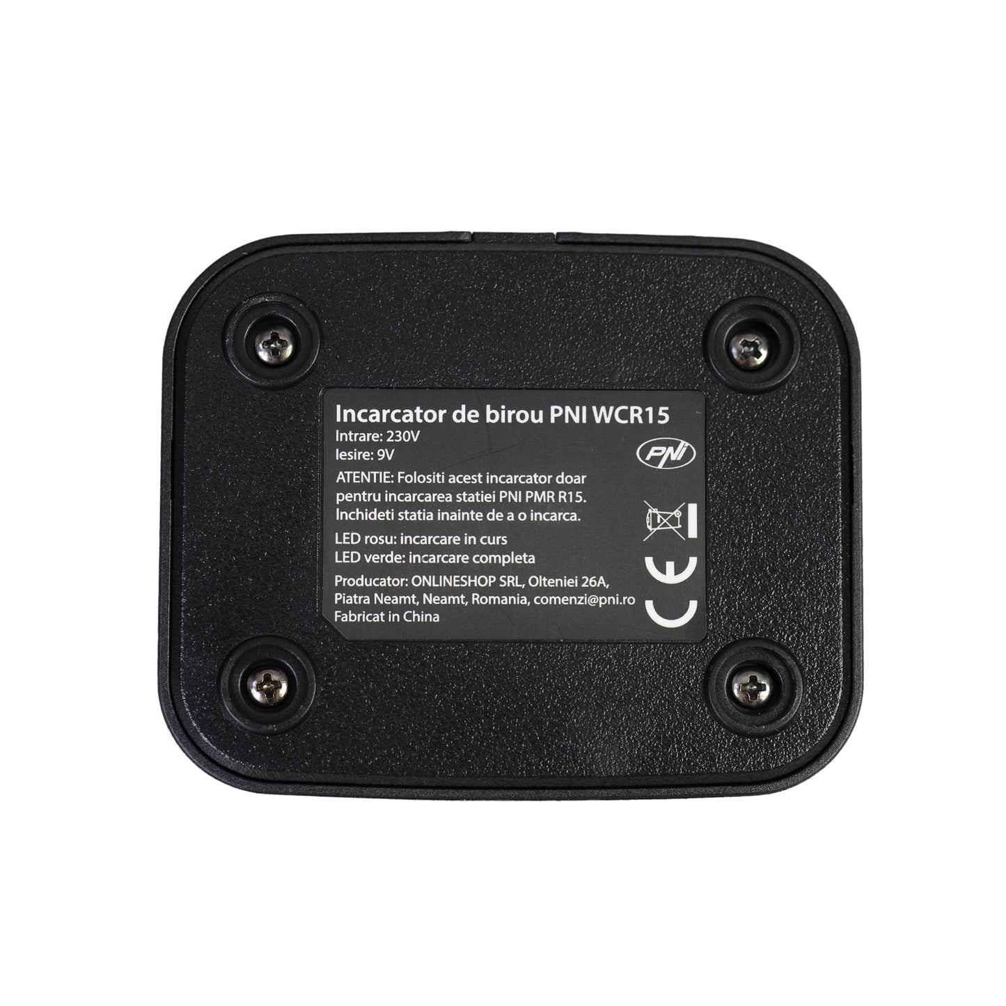 Incarcator de schimb PNI WCR15 pentru statii radio PNI PMR R15