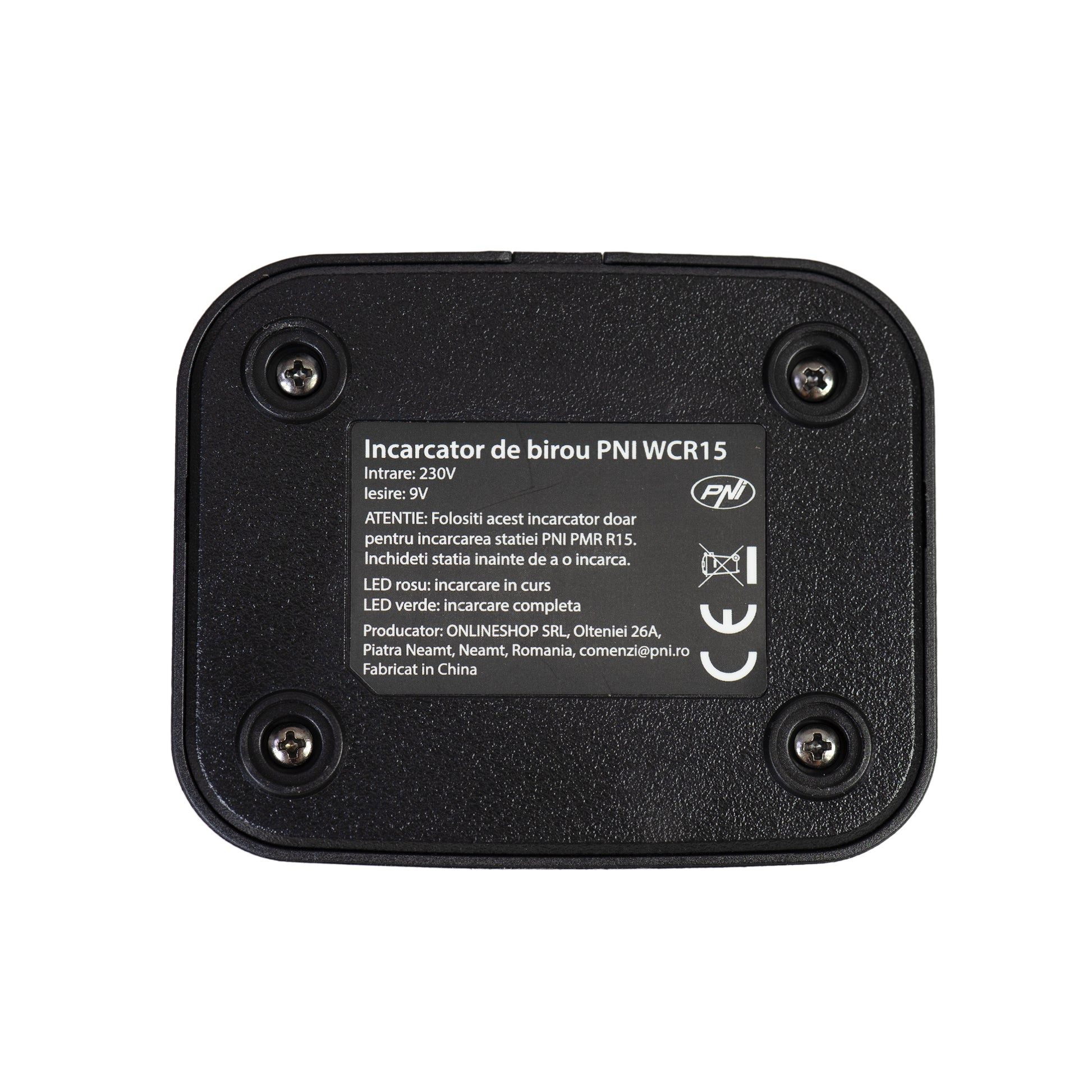 Incarcator de schimb PNI WCR15 pentru statii radio PNI PMR R15