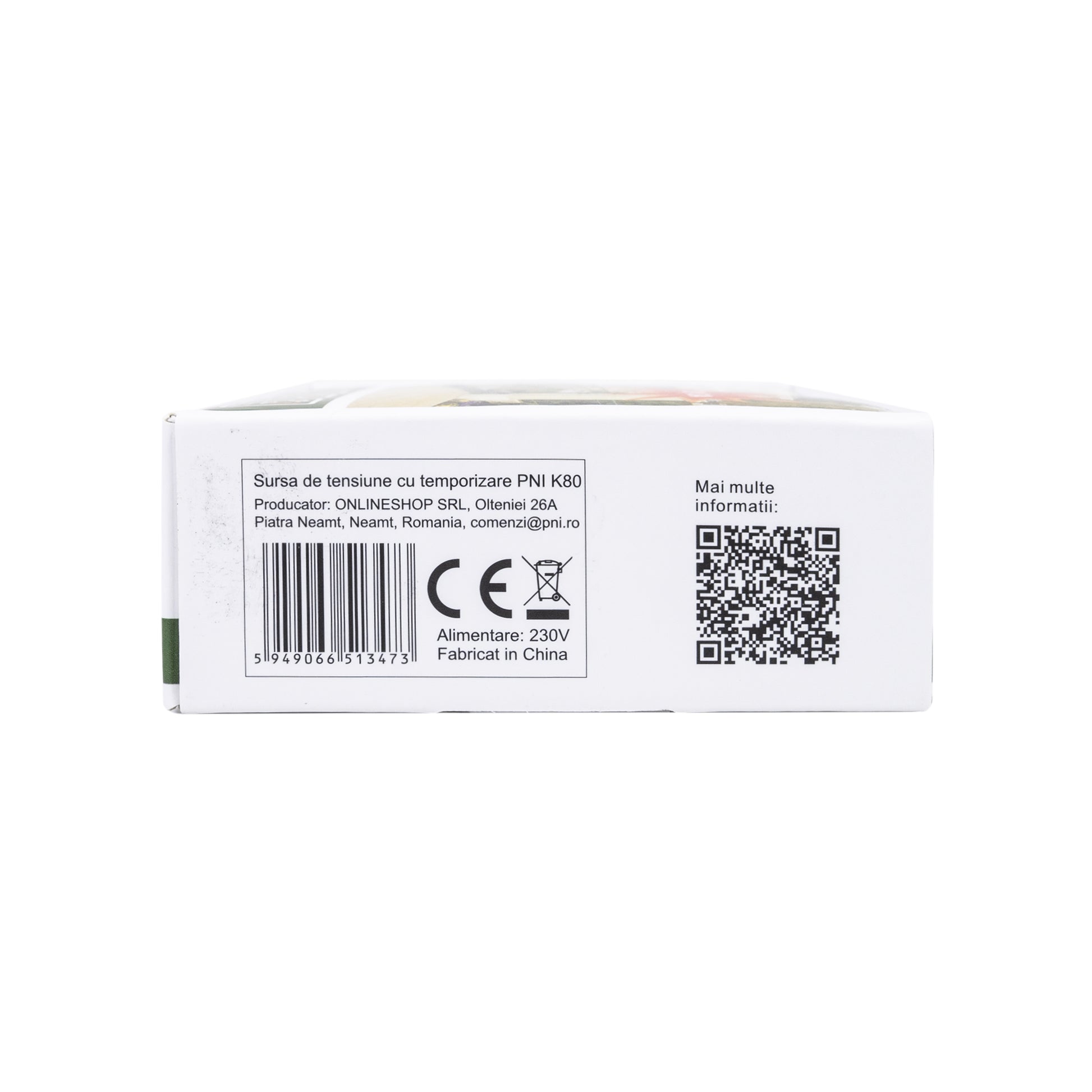 Sursa de tensiune cu temporizare PNI K80 12V si 3A pt. yale si control acces