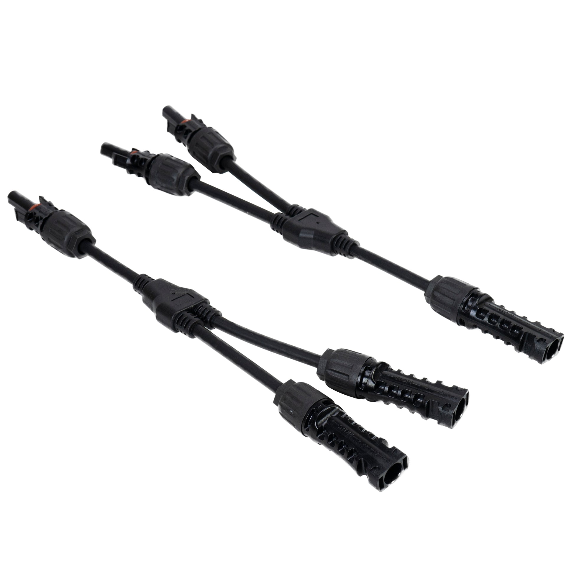 Set conectori spliter PNI MC4 Y flexibil, mama-tata pentru cablu solar 4-6 mm