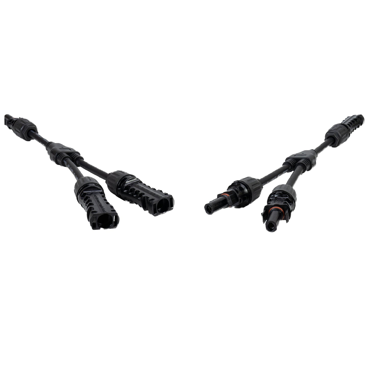 Set conectori spliter PNI MC4 Y flexibil, mama-tata pentru cablu solar 4-6 mm