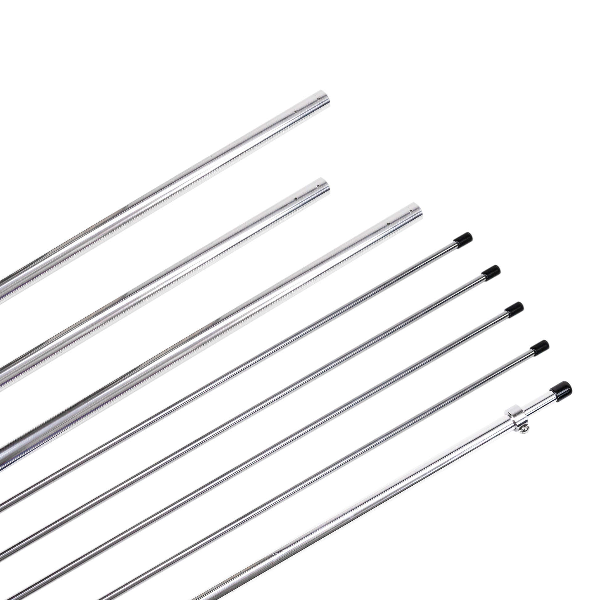 Antena CB de baza PNI Steelbras AP0163, 5/8, 26-28MHz, 500W, 5.15dBi, 689cm, rezistenta la vant 150km/h, pentru cladiri