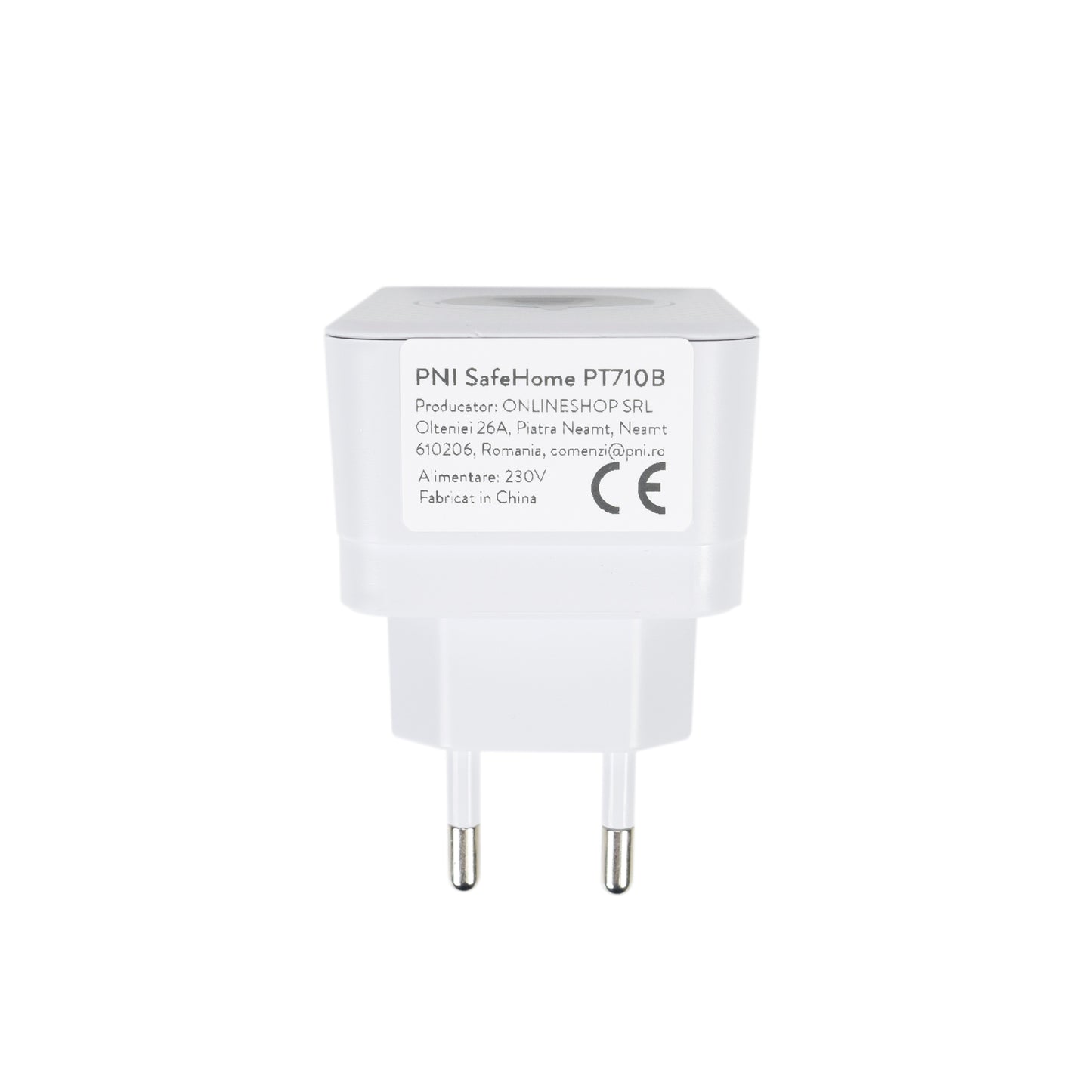 Interfon video inteligent PNI SafeHome PT710B WiFi  HD, P2P, acumulator si Sonerie 36 melodii inclusa, aplicatie dedicata Tuya Smart, integrare in scenarii si automatizari smart cu alte produse compatibile Tuya