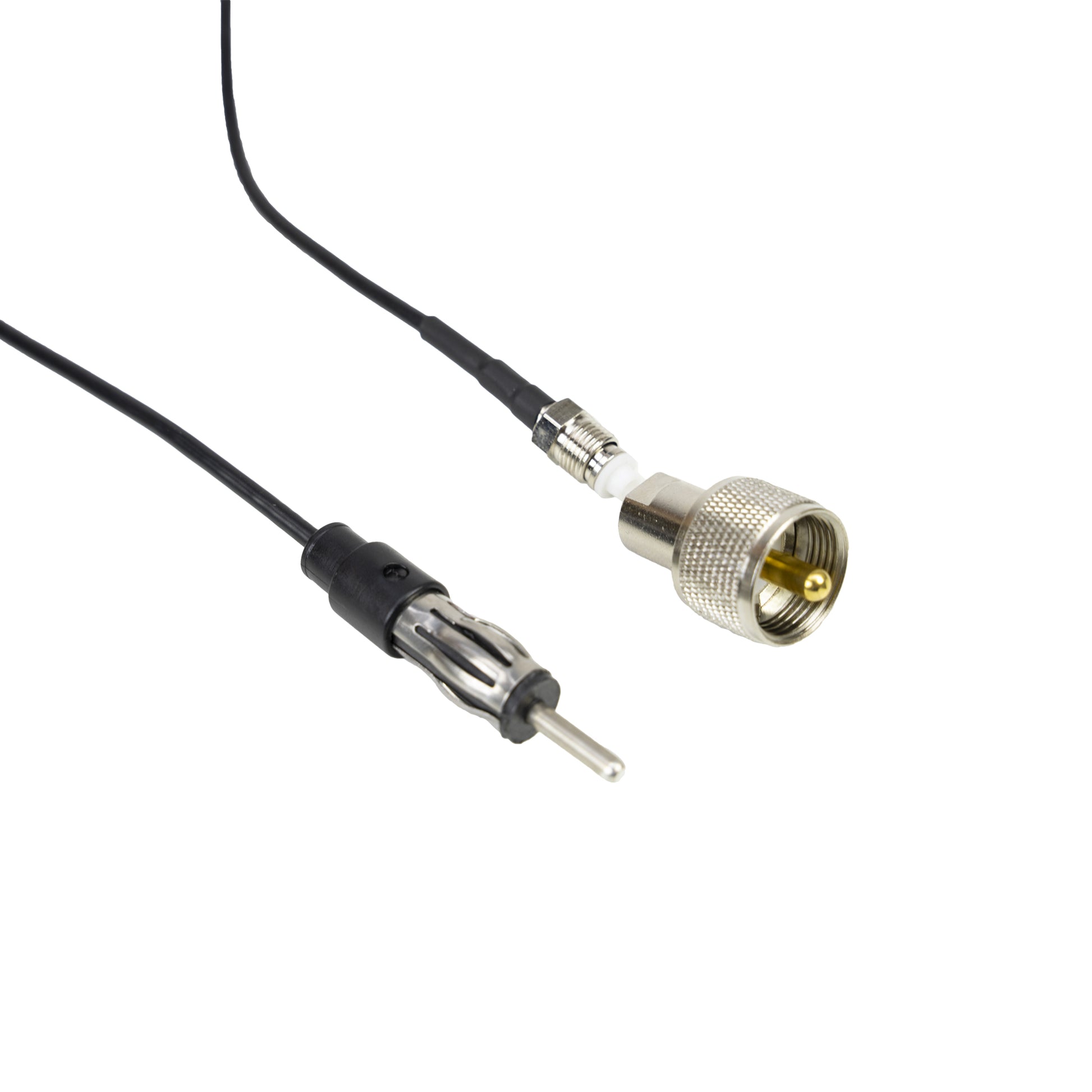 Antena CB PNI Duplex 2000 CB-FM, 26-28MHz (CB), 87-108MHz (FM), cablu CB si cablu FM 5 metri, fibra de sticla, lungime 490 mm