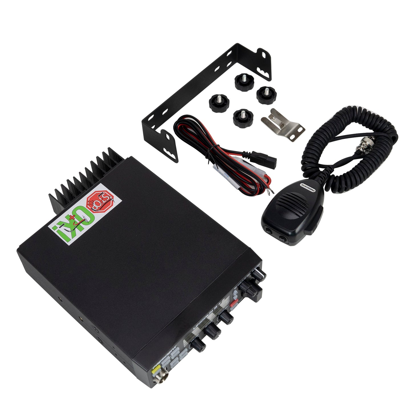 Statie radioamatori President LINCOLN II + ASC 10/12M, Roger Beep, ANL, NB, Hi-Cut Filter, AM-FM-USB-LSB-CW, Programabila, 12V