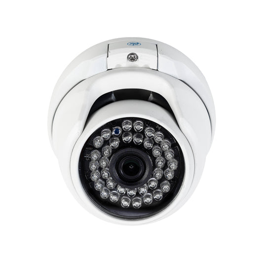 Camera supraveghere video PNI House AHD25 5MP, dome, lentila 3.6mm, 36 LED-uri IR, de exterior sau interior, IP66