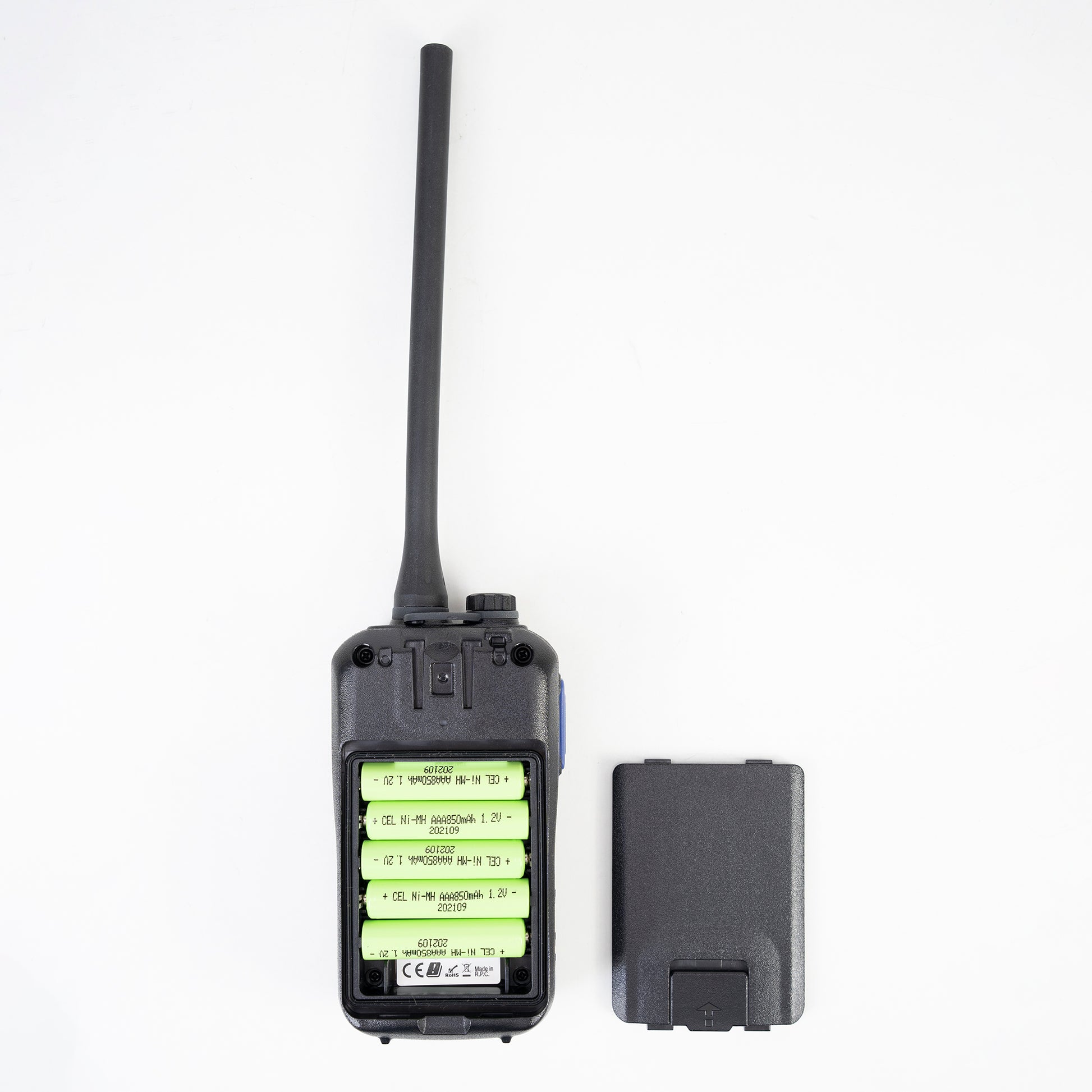 Statie radio maritima portabila JOPIX MARINE 242P, 156.000-162.000 Mhz, Scan, ASQ, Dual-Tri Watch, acumulatori AAA inclusi