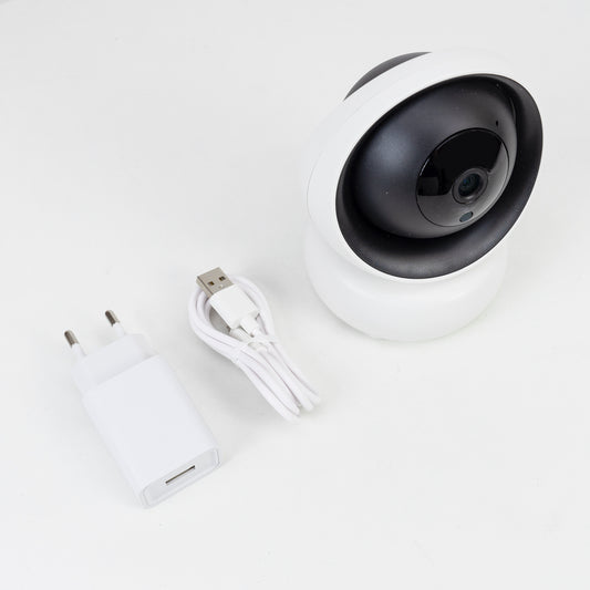 Camera supraveghere video PNI IP735 3Mp cu IP P2P PTZ wireless, slot card microSD, control din aplicatie