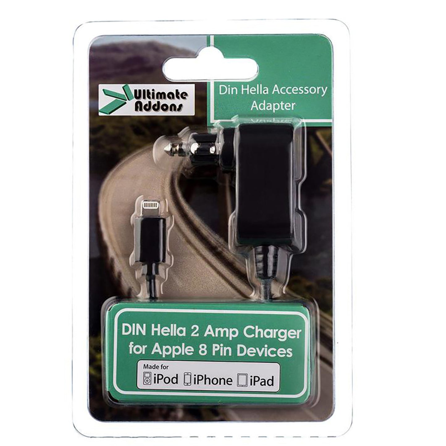 Alimentator bricheta moto Midland UA‐HELLA‐A8 Lightning 2A pentru iPod, iPhone, iPad