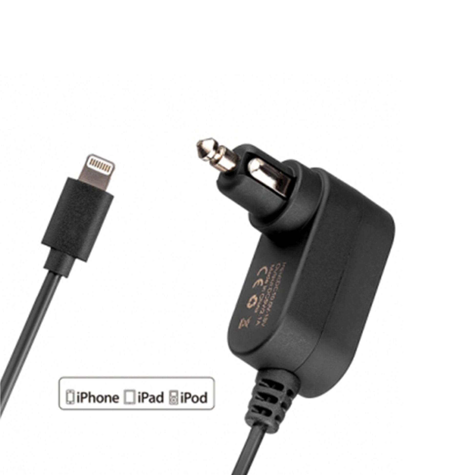 Alimentator bricheta moto Midland UA‐HELLA‐A8 Lightning 2A pentru iPod, iPhone, iPad