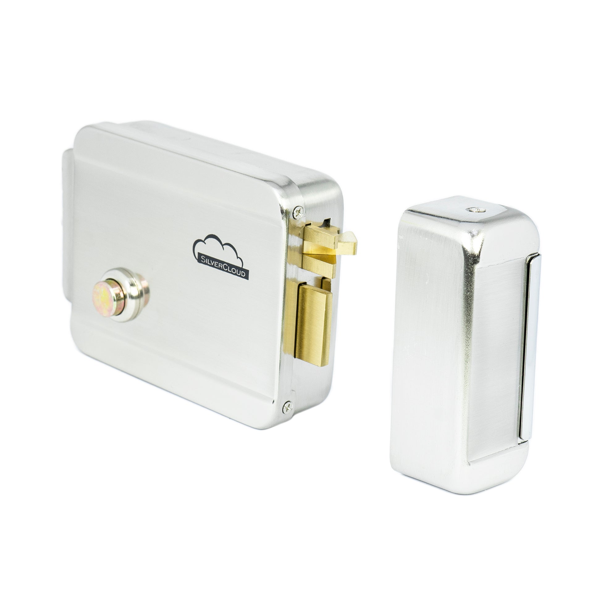Yala electromagnetica SilverCloud YL500 cu butuc, deschidere pe partea stanga, Fail Secure NC