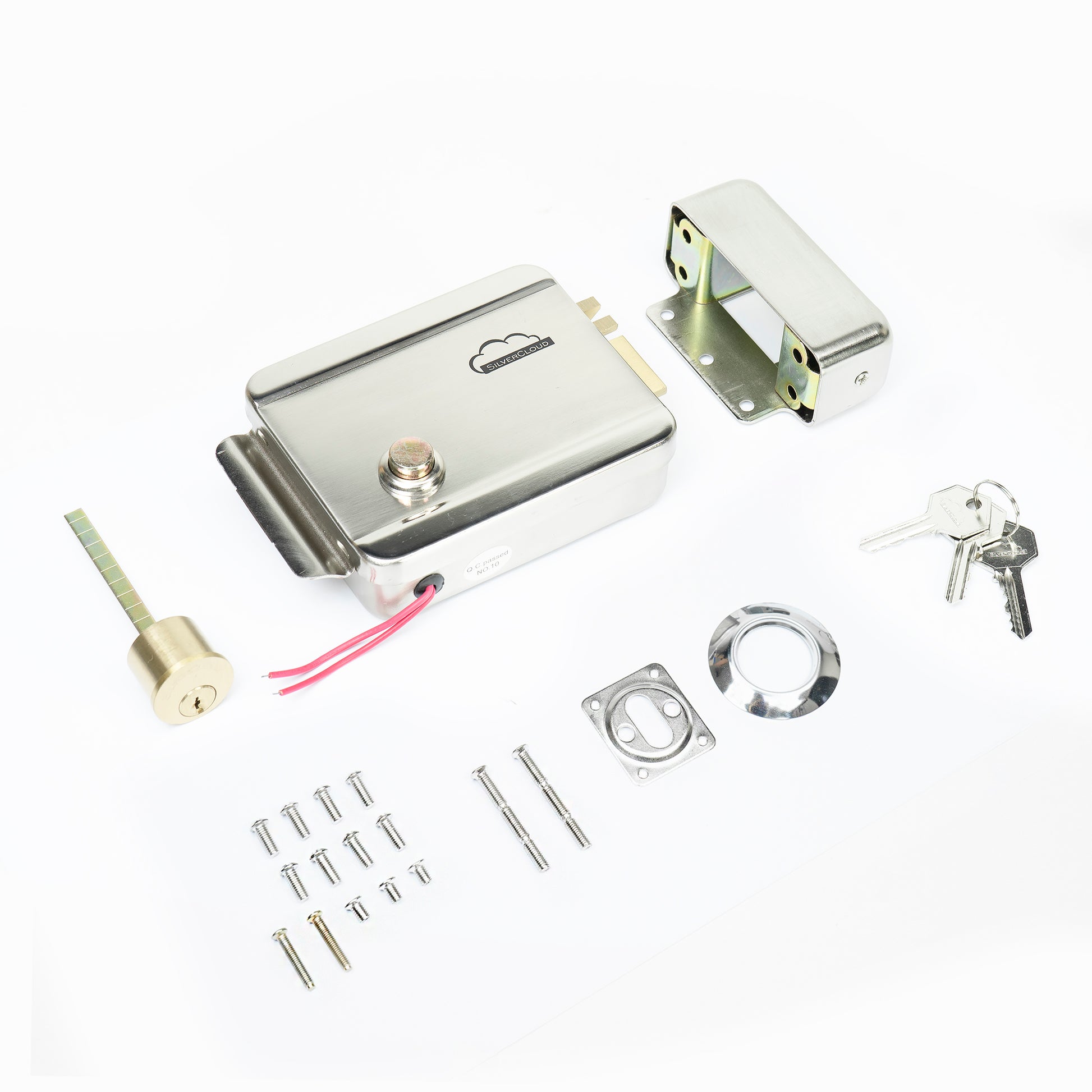 Yala electromagnetica SilverCloud YL500 cu butuc, deschidere pe partea stanga, Fail Secure NC