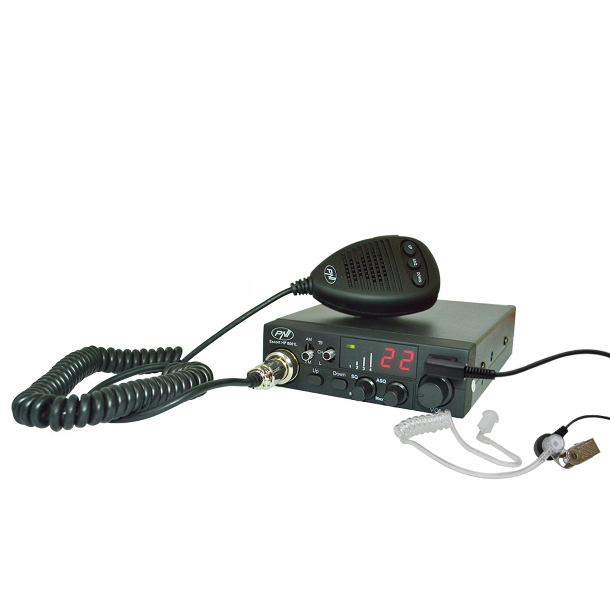 Kit Statie radio CB PNI Escort HP 8001L si Modul de ecou si roger beep PNI ECH01