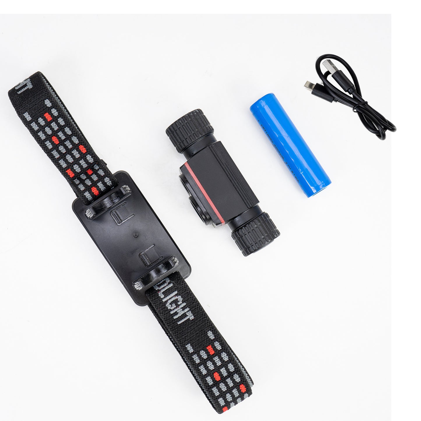 Lanterna frontala PNI Adventure F80 Dual LED, 1000 lm, 6W, 2200 mAh, IP68