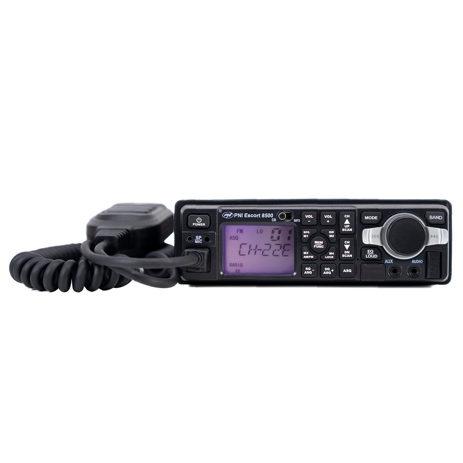 Statie radio CB si MP3 player PNI Escort HP 8500 ASQ include casti cu microfon