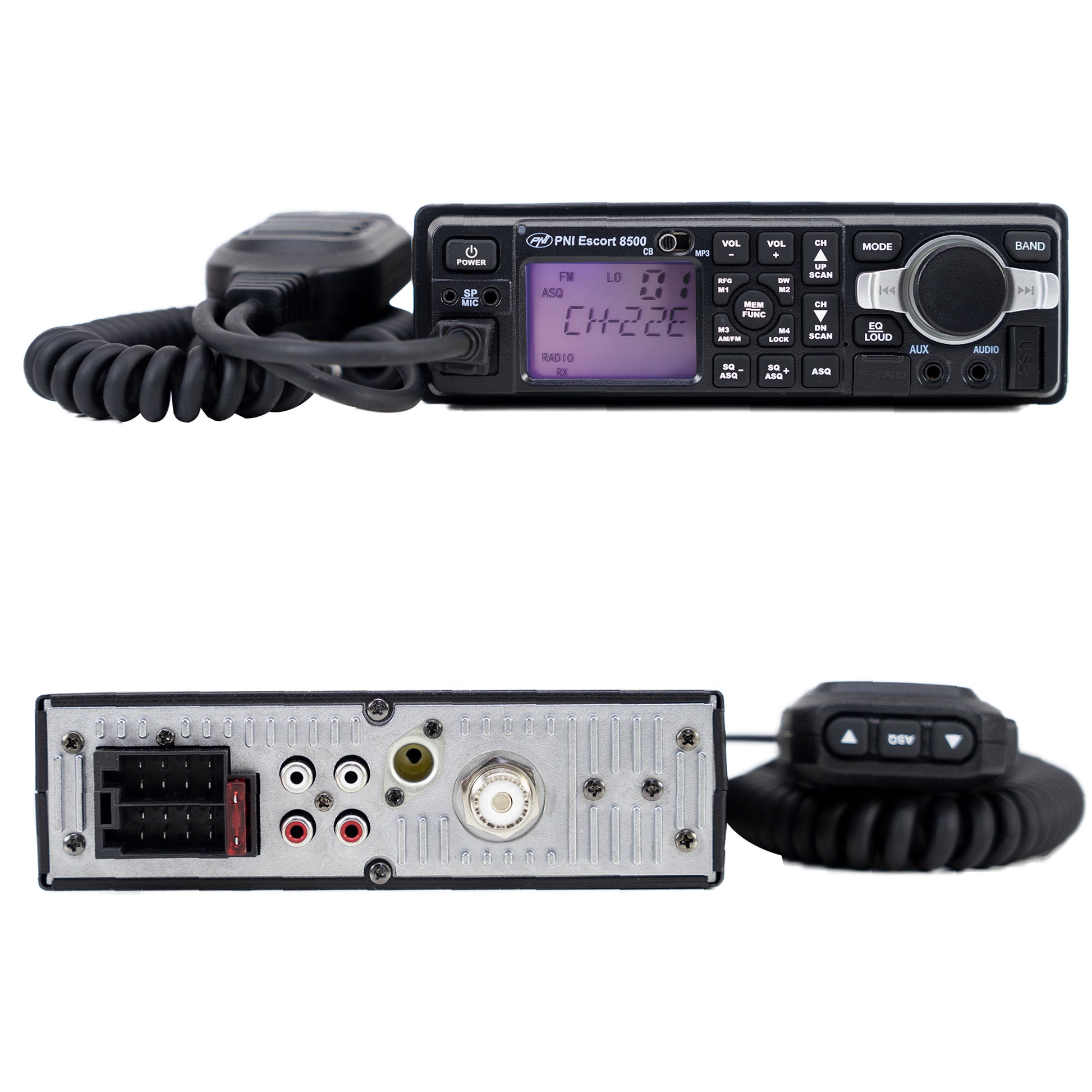 Statie radio CB si MP3 player PNI Escort HP 8500 ASQ include casti cu microfon