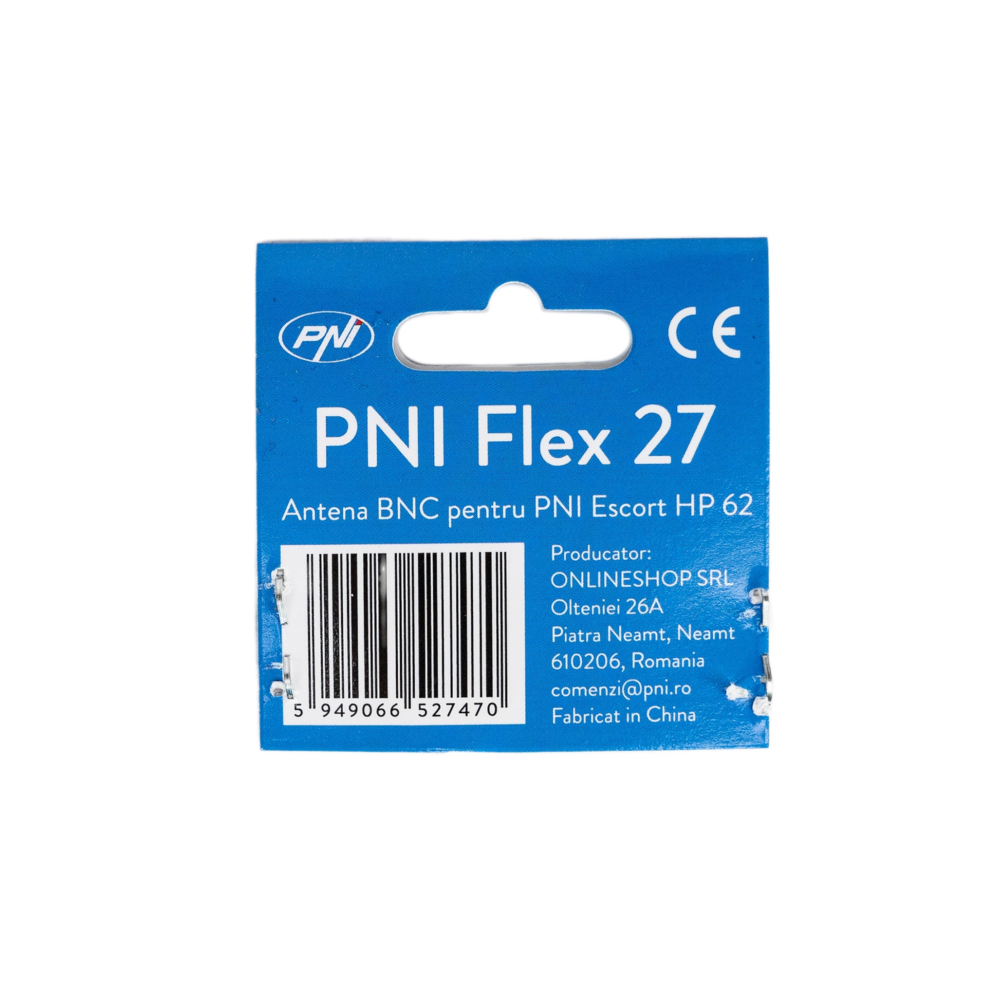 Antena PNI Flex 27 pentru PNI Escort HP 62 lungime 48 cm tip BNC
