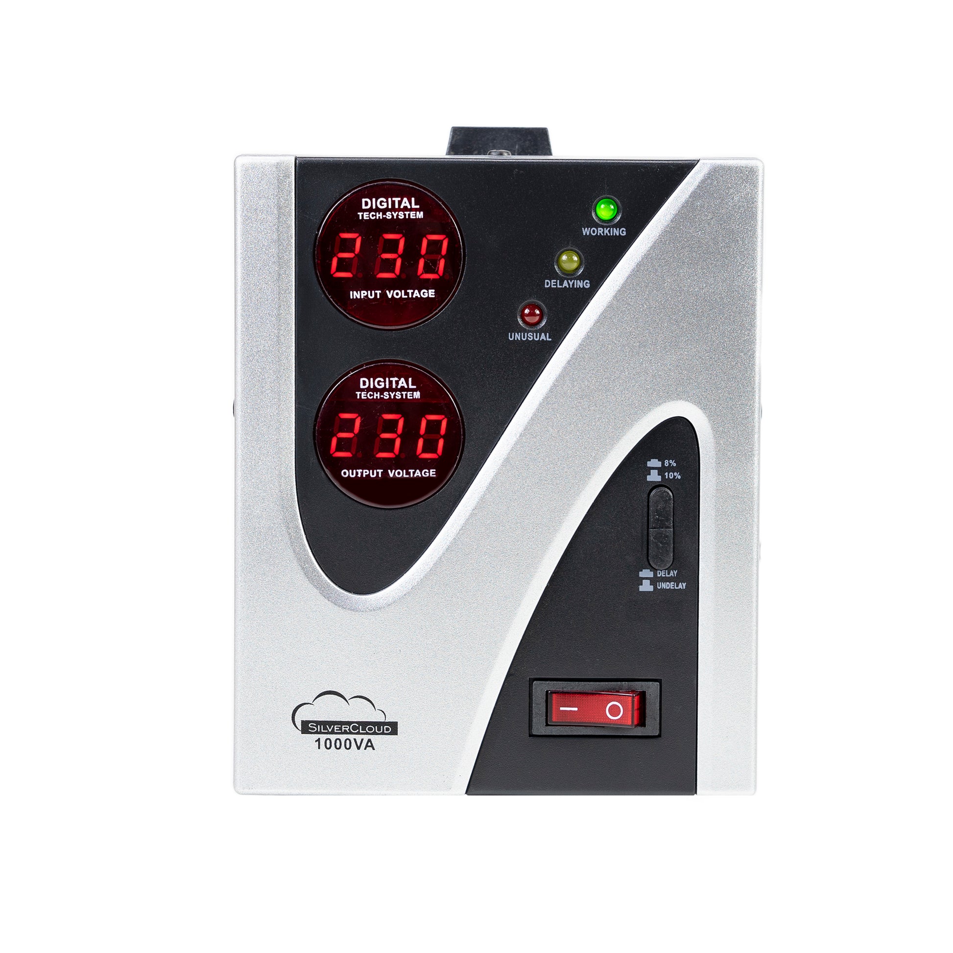 Stabilizator de tensiune SilverCloud 1000VA 600W 4.5A