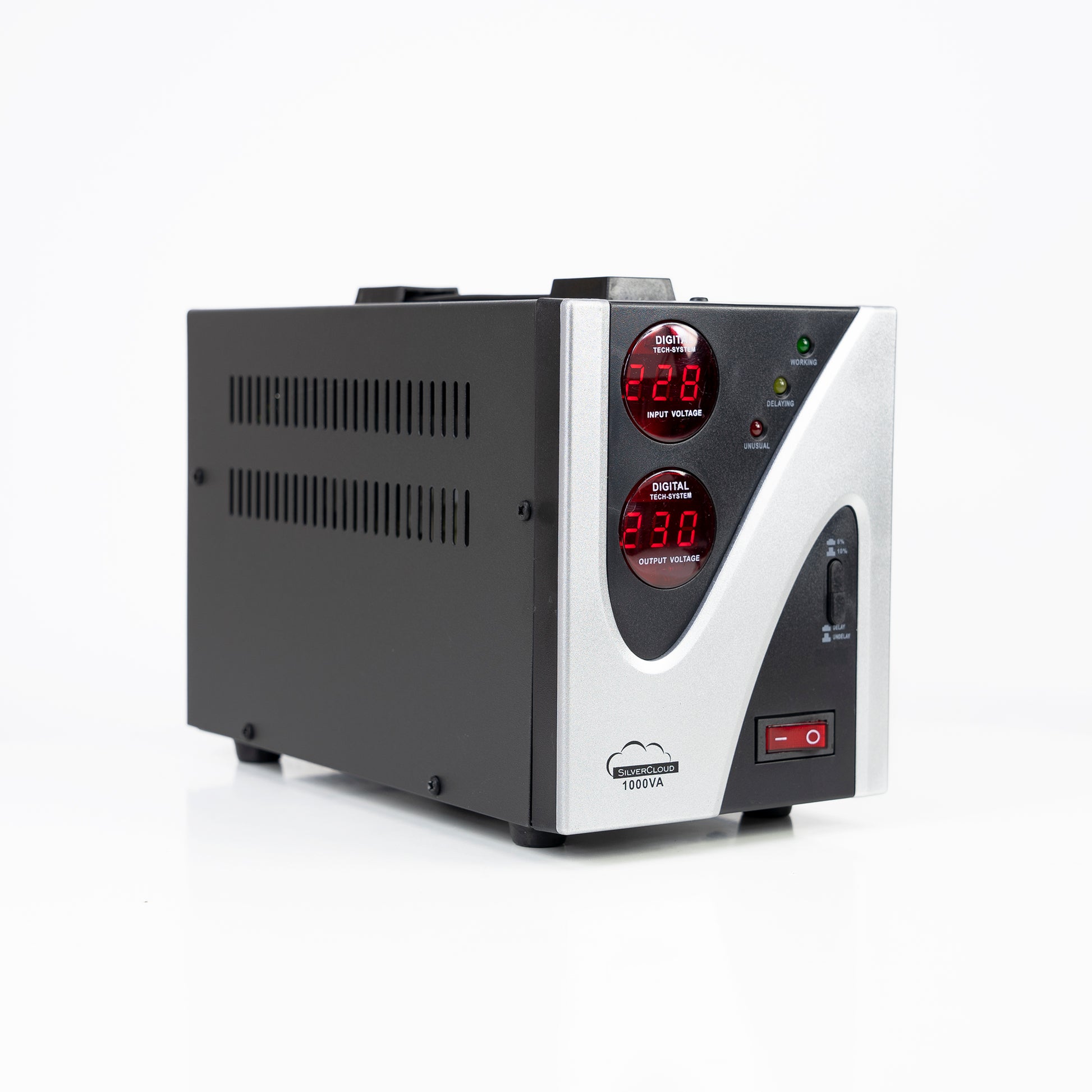 Stabilizator de tensiune SilverCloud 1000VA 600W 4.5A