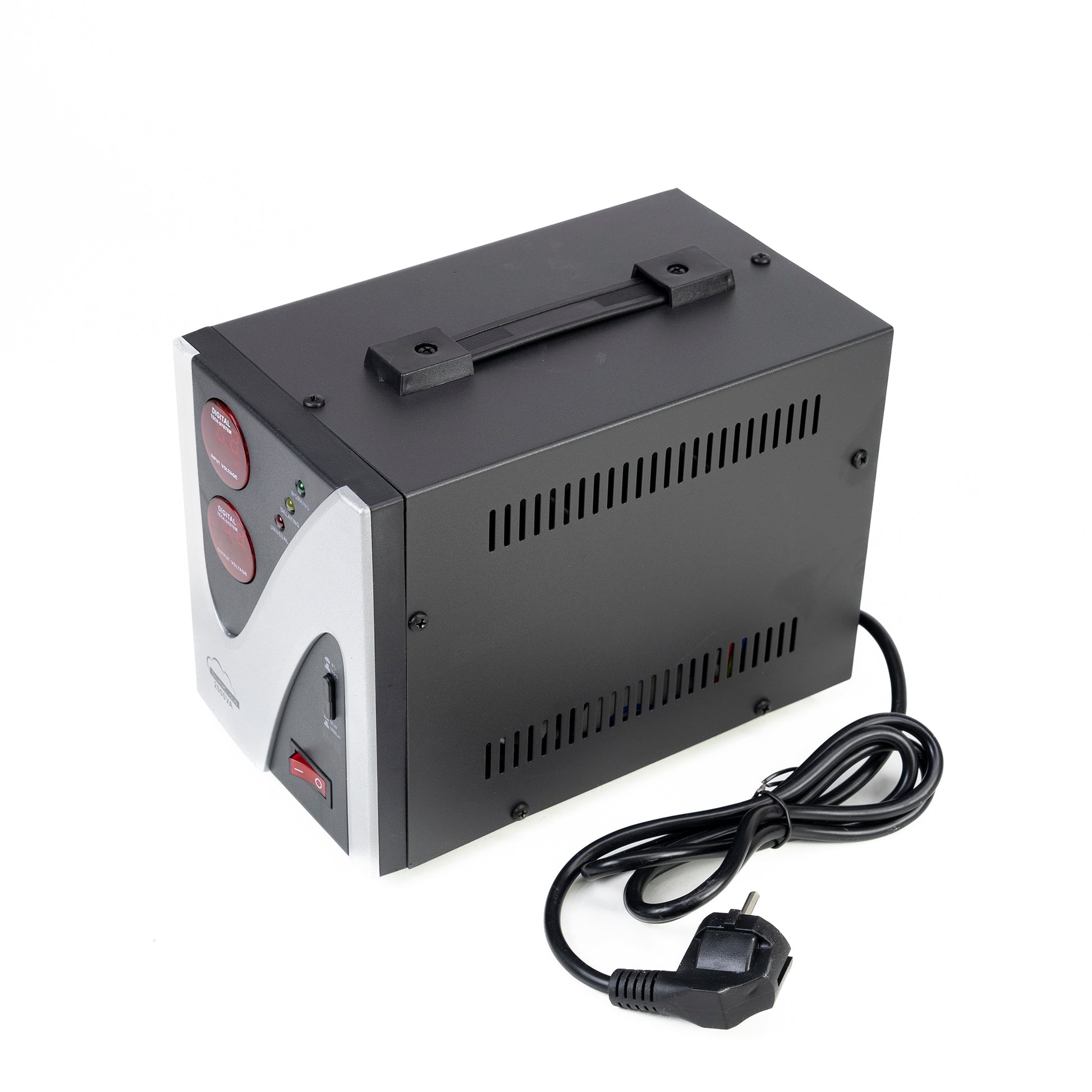 Stabilizator de tensiune SilverCloud 2000VA 1200W 9.1A iesire 230V ± 10%