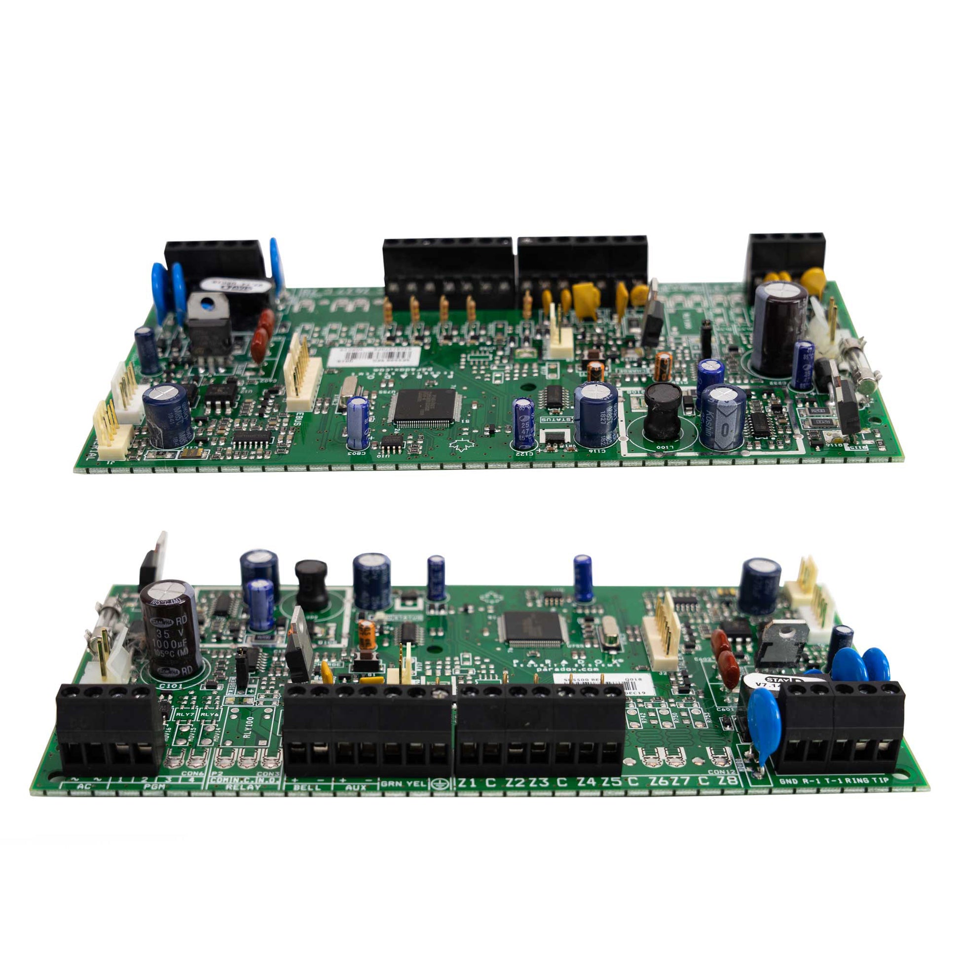 Centrala alarma antiefractie Paradox Spectra SP 5500, carcasa metalica cu traf, 5 zone, 2 partitii