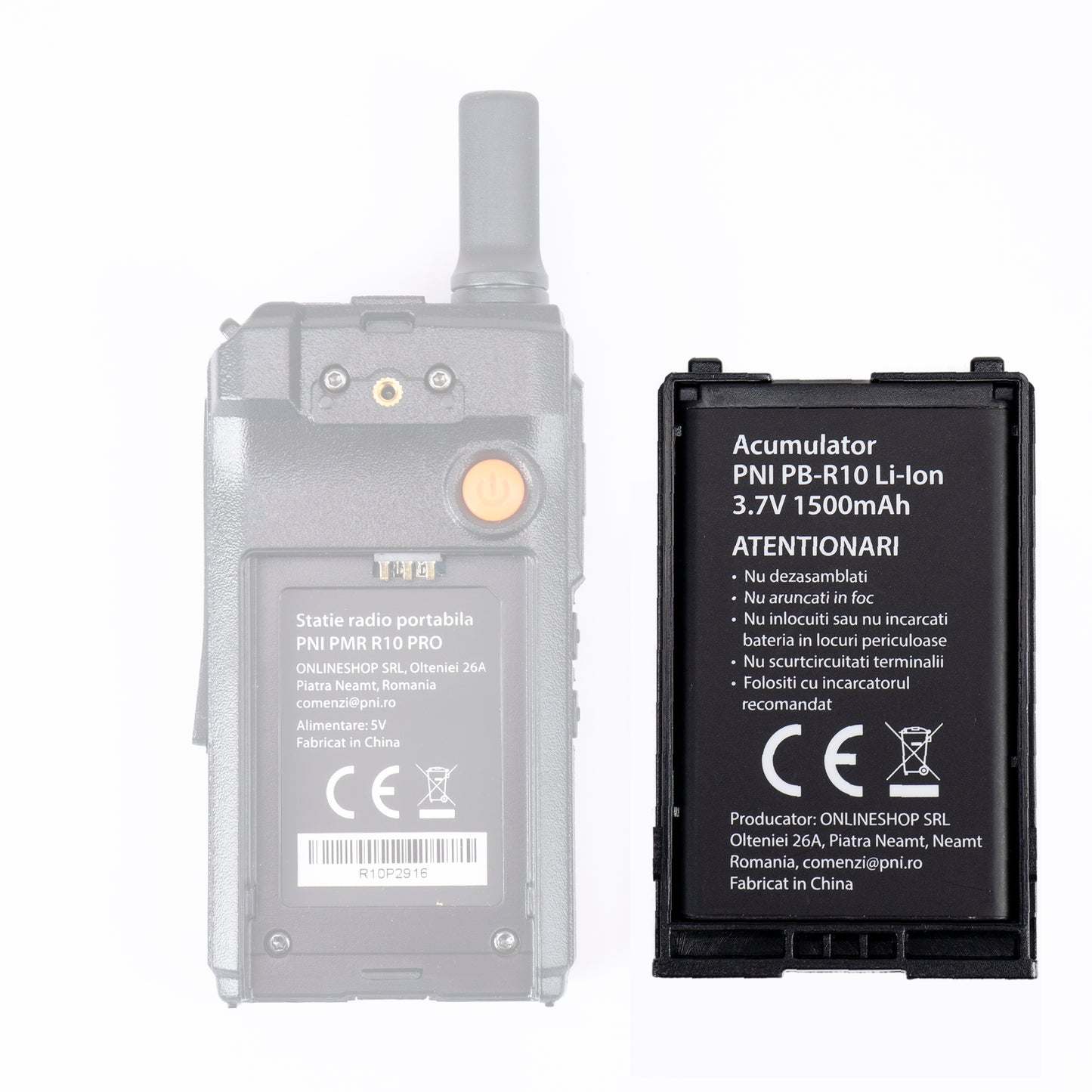 Acumulator PNI PB-R10 Li-Ion 1500 mAh pentru Statie PNI R10