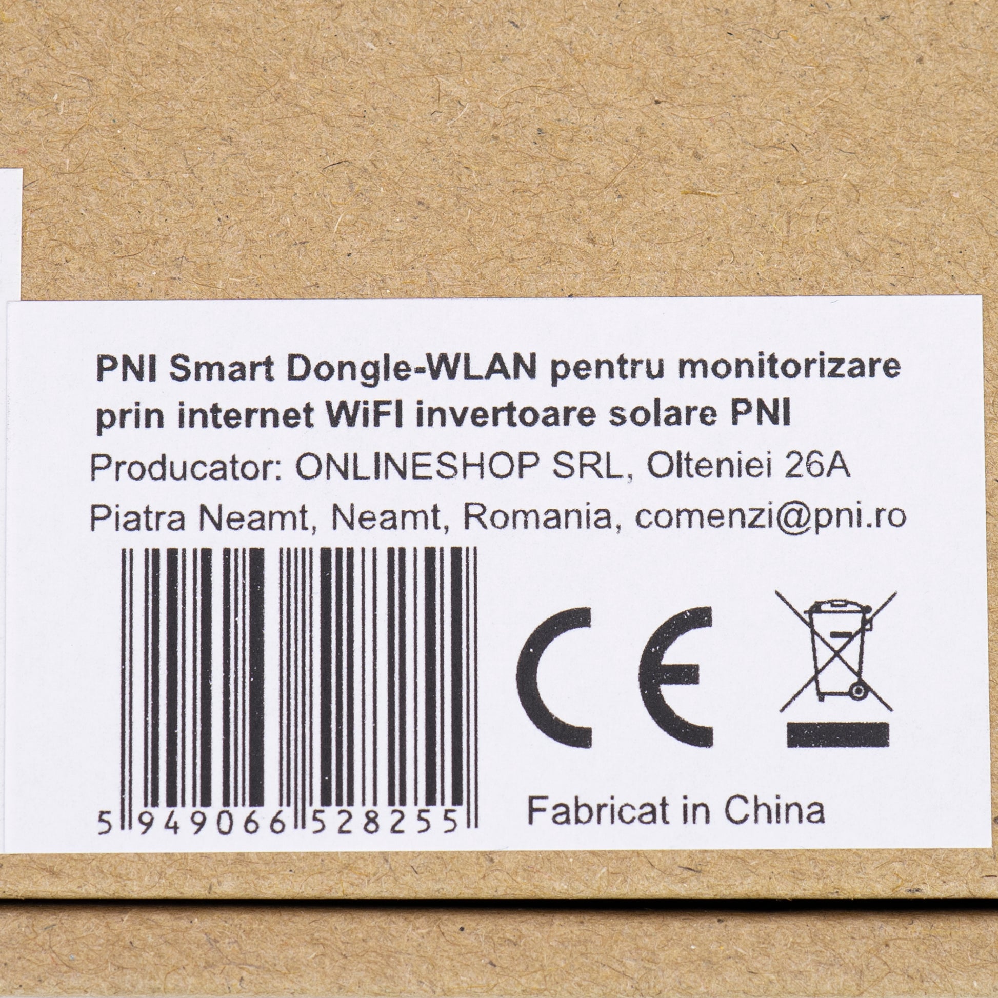 PNI Smart Dongle-WLAN pentru monitorizare prin internet WiFi invertor solar PNI SC1800C PRO fabricatie 2023