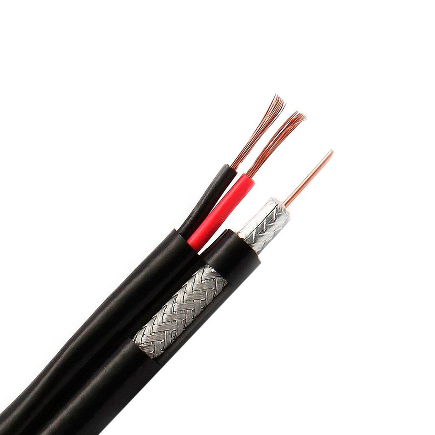 Cablu video si alimentare PNI CCTV-B 100M pentru camera de supraveghere rola 100m