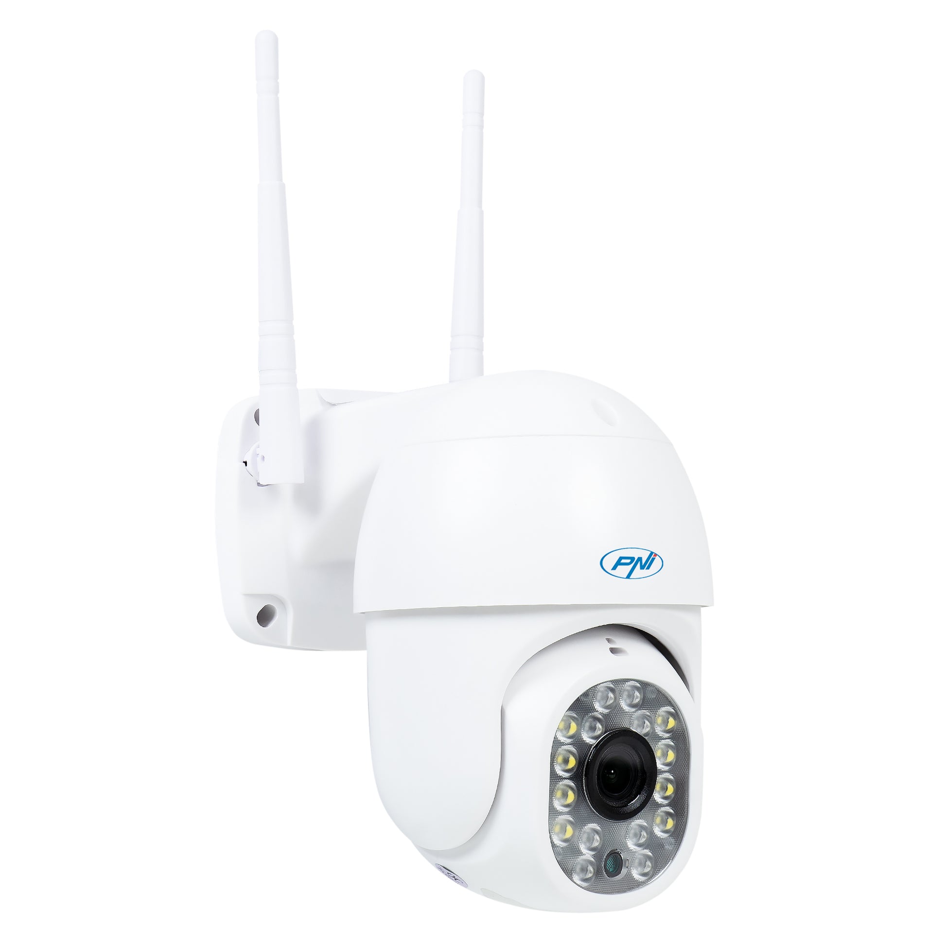 Camera supraveghere video wireless PNI IP440 WiFi PTZ, 4MP, zoom digital, slot micro SD, stand-alone, alarma detectie miscare, urmarire miscare