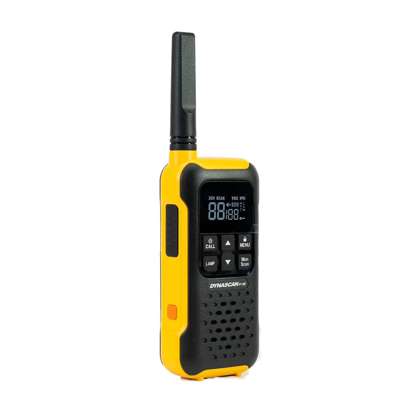Statie radio portabila PMR PNI Dynascan F-15, 446MHz, 0.5W, 16CH, Waterproof IP67, set 2 bucati