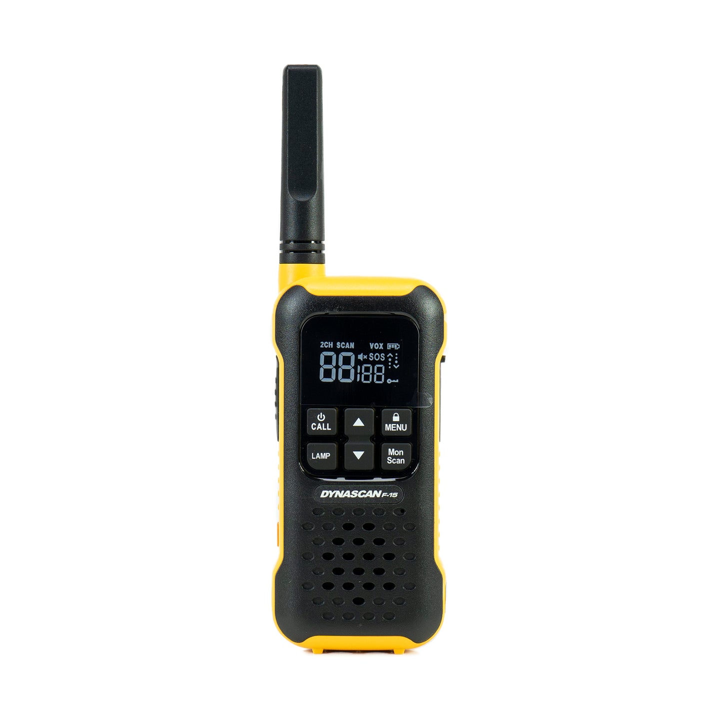 Statie radio portabila PMR PNI Dynascan F-15, 446MHz, 0.5W, 16CH, Waterproof IP67, set 2 bucati