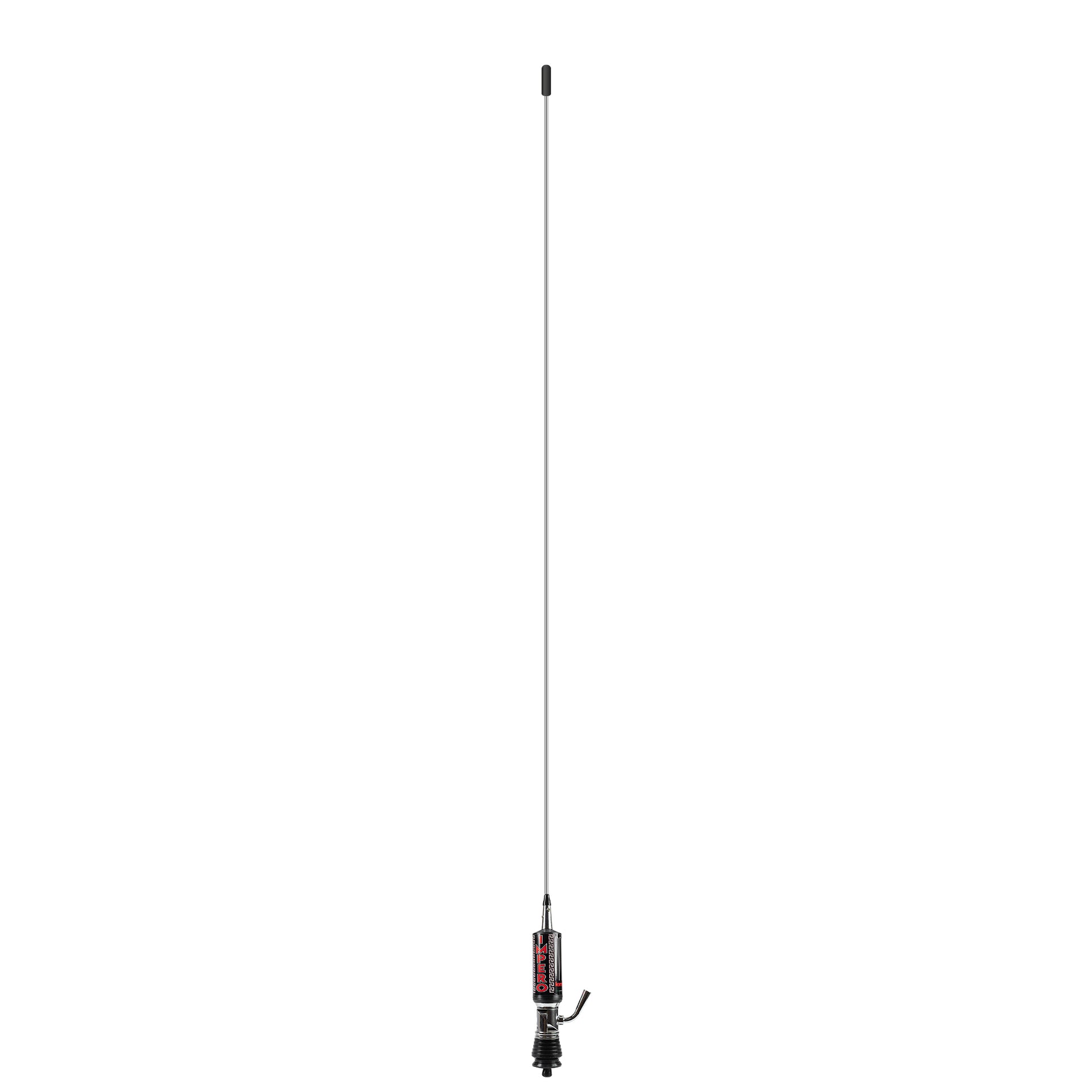 Antena CB LEMM TURBO IMPERO, Black, lungime 200 cm, castig 7dB, 26.5-28Mhz, 2500W, cablu RG58 4m, fabricata in Italia