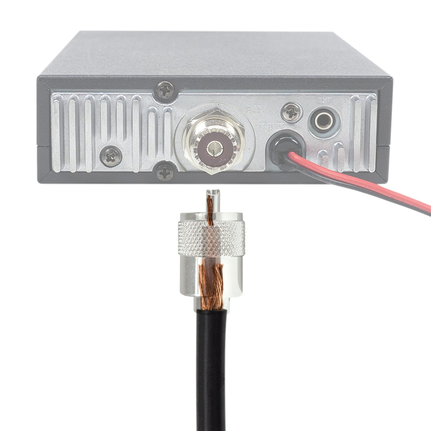 Cablu PNI RG58 C Extra pentru antene CB rola 100m