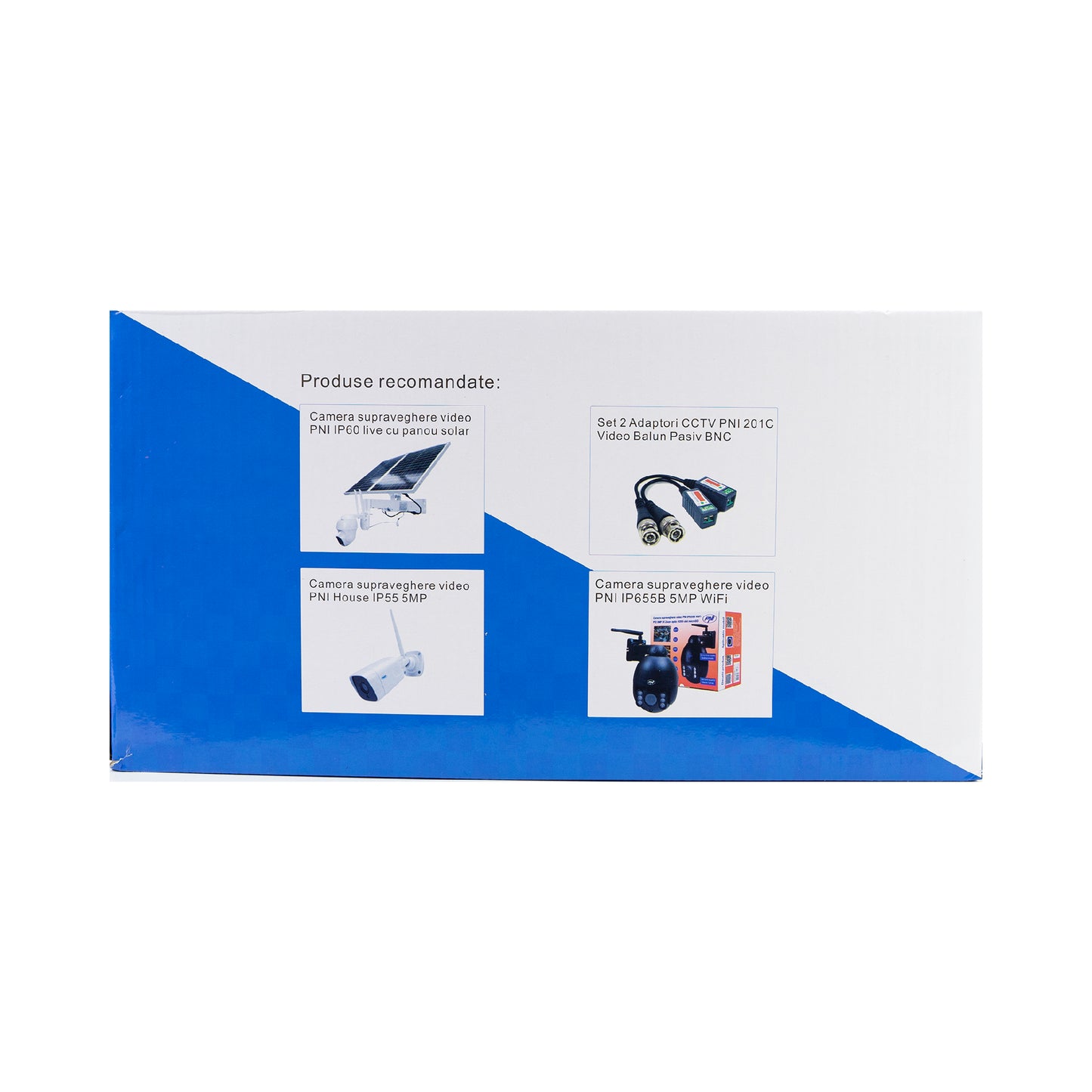 Cablu UTP CAT6 PNI U06 cu 4 perechi de fire torsadate 0.50 mm CCA, pentru internet si sisteme de supraveghere, rola 305m