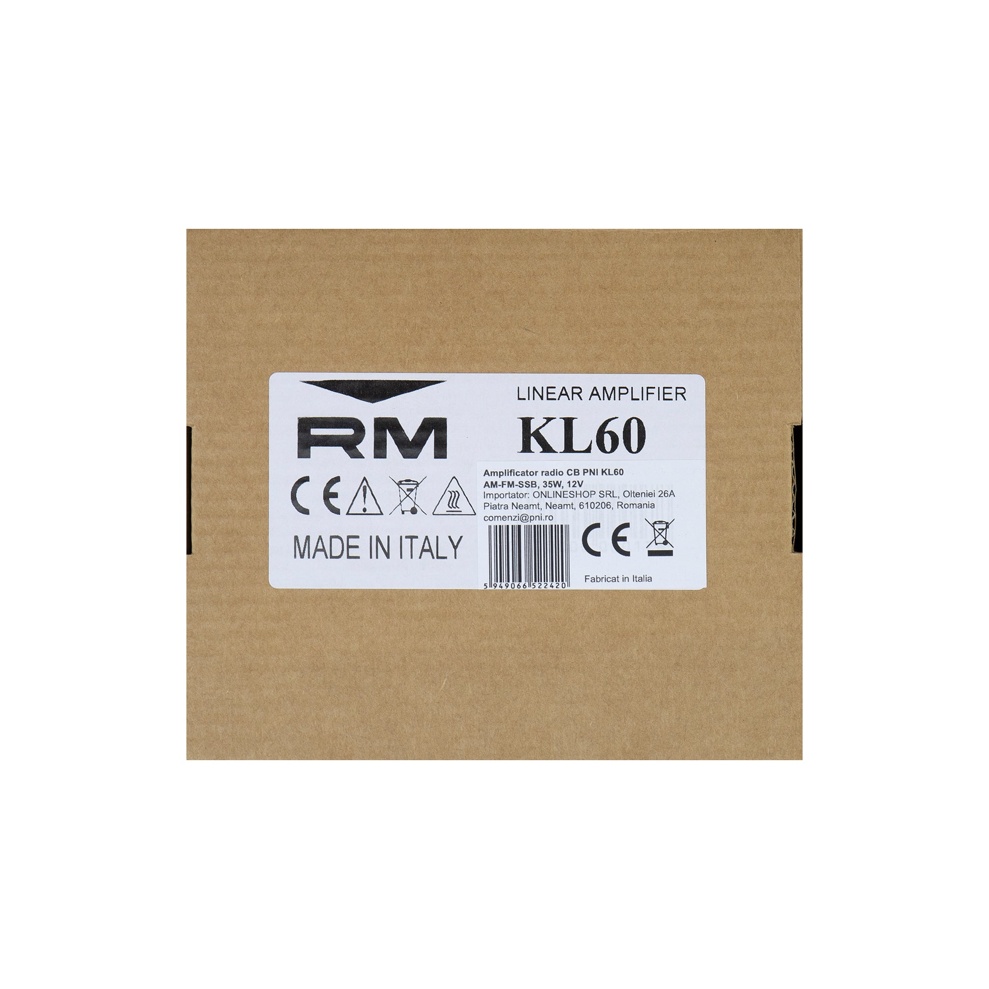 Amplificator radio CB PNI KL60, AM-FM-SSB, 35W, 12V