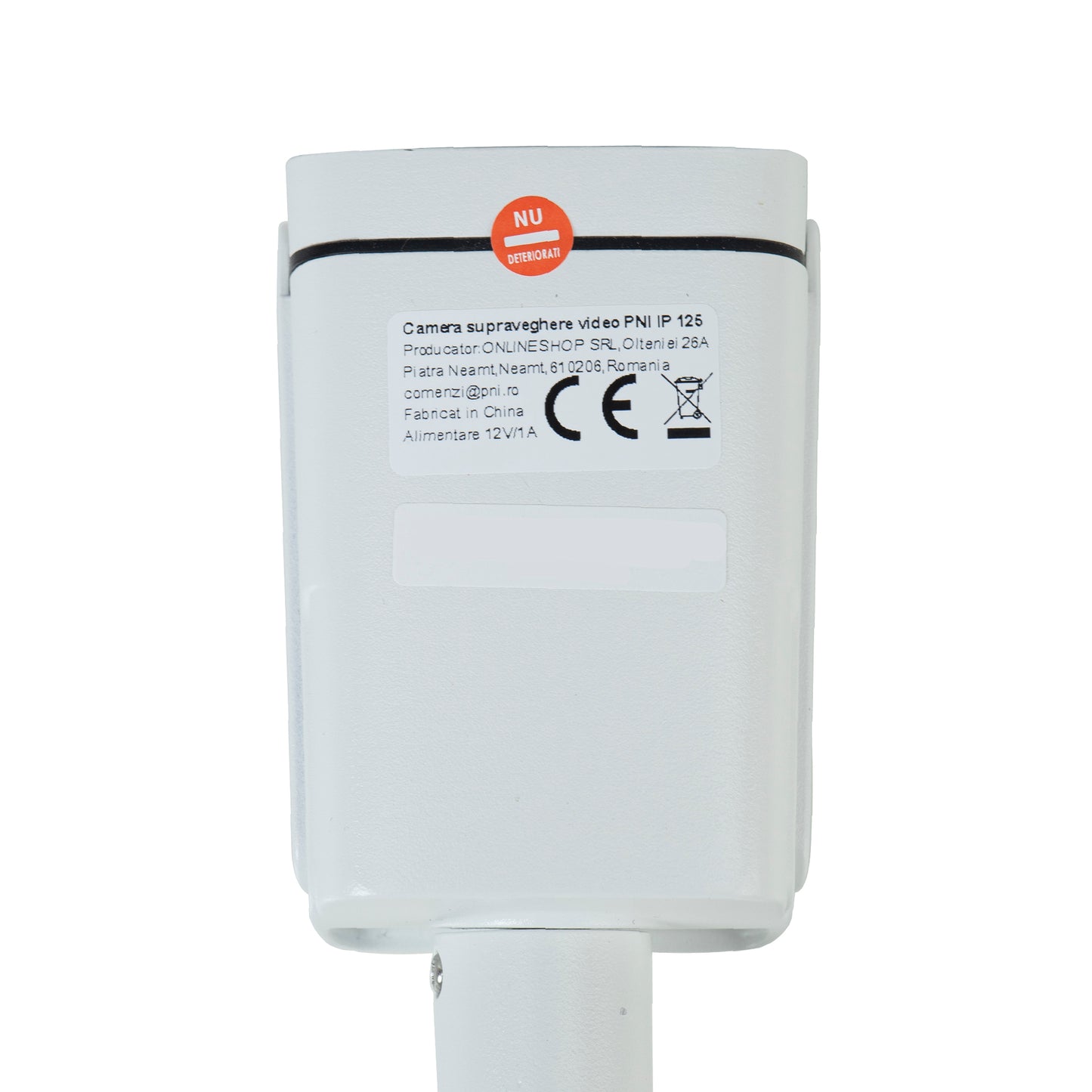 Camera supraveghere video PNI IP125 cu IP, 5MP, H.265, ONVIF, de exterior si interior IP66, detectie umana, detectie miscare