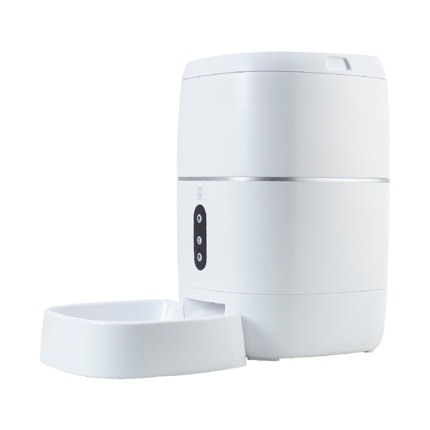 Hranitoare inteligenta de mancare PNI MyPet PT033PF pentru animale de casa, WiFi, 3 litri, programabil din aplicatia dedicata Tuya Smart, integrare in scenarii si automatizari smart cu alte produse compatibile Tuya