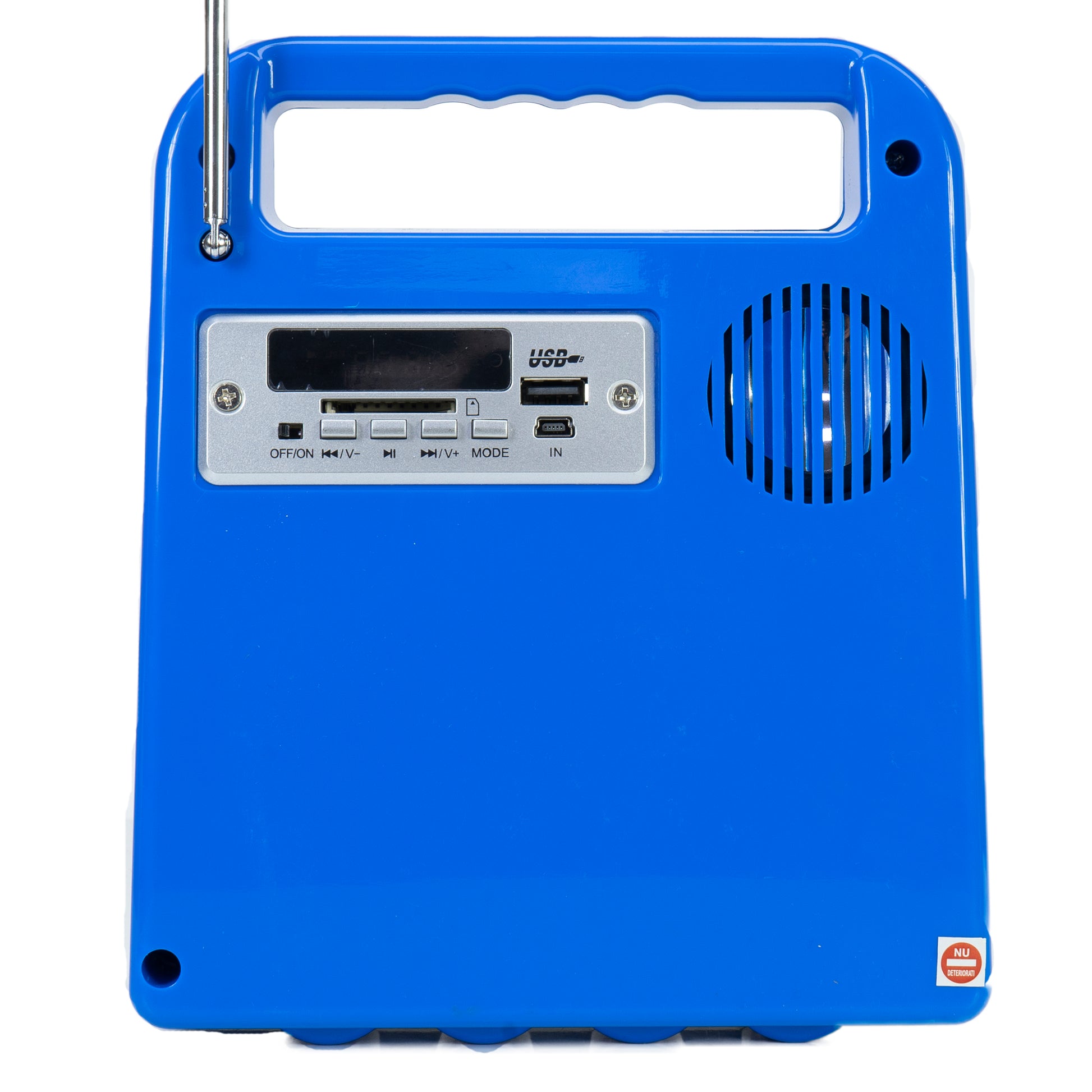 Sistem solar fotovoltaic PNI GreenHouse H01 30W cu acumulator 12V/7Ah, USB/Radio/MP3, 2 becuri LED