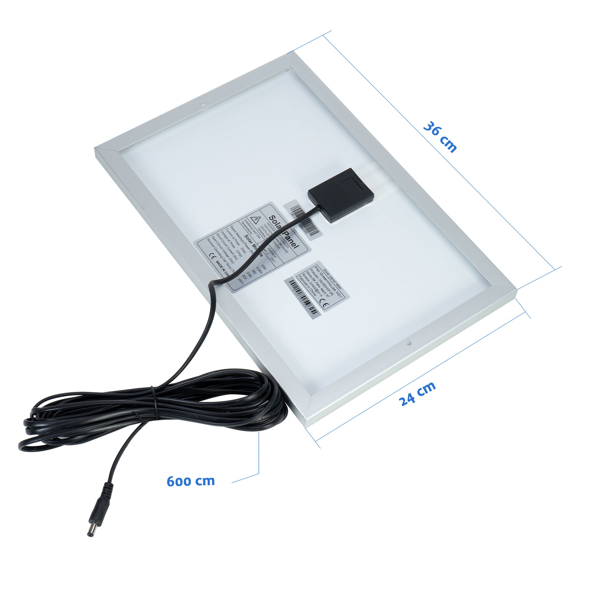 Sistem solar fotovoltaic PNI GreenHouse H01 30W cu acumulator 12V/7Ah, USB/Radio/MP3, 2 becuri LED