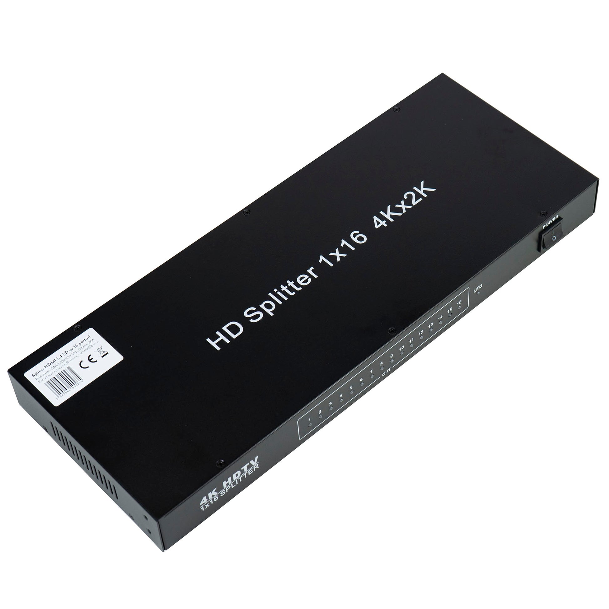 Spliter HDMI 1.4 3D cu 16 porturi UltraHD 4Kx2K
