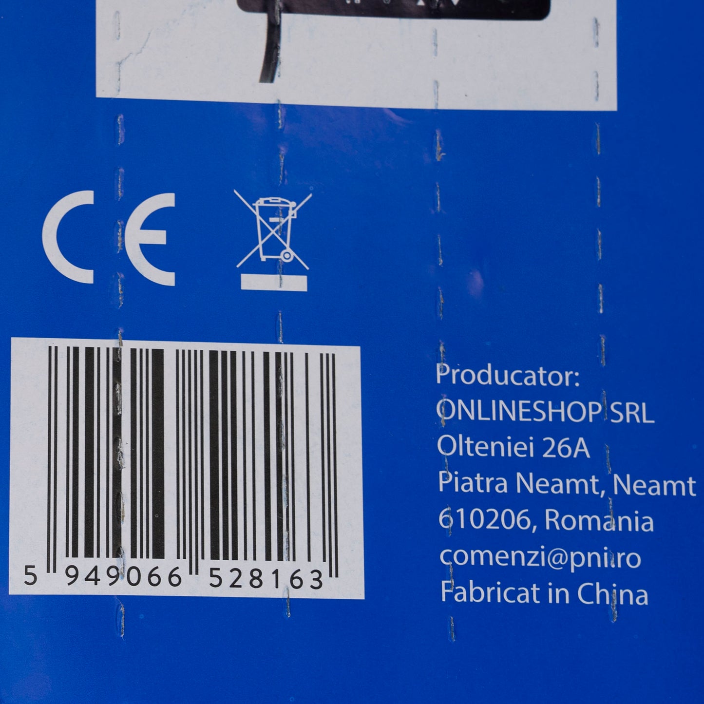 Antena UHF PNI UF400, 47 cm, 430-470 MHz, cu baza magnetica 120 mm