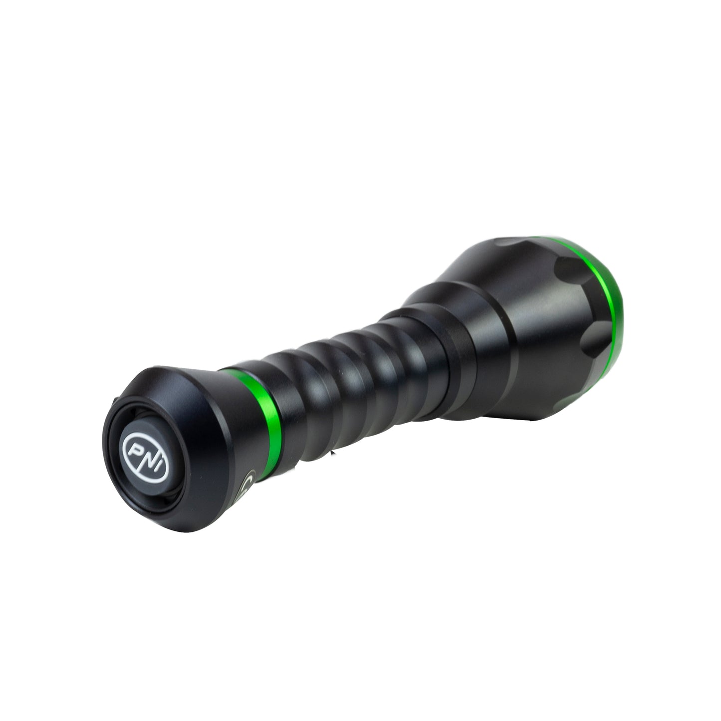 Lanterna PNI Adventure F750 Green Light, aluminiu, LED 10W, 500 lm, pana la 850 m, 4000mAh, IP44, 4000mAh inclus, cu alimentator PNI CHG300 inclus