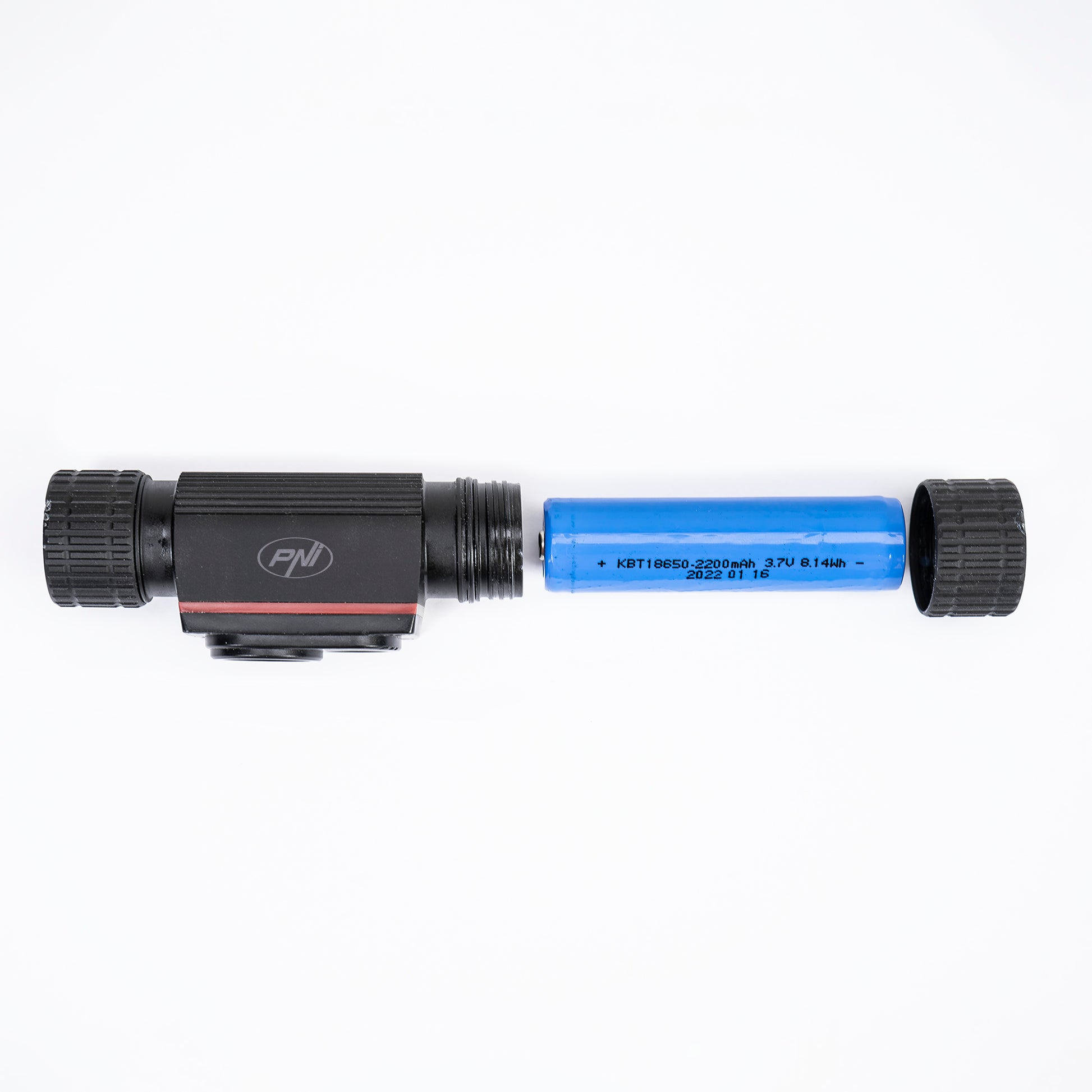 Lanterna frontala PNI Adventure F80 Dual LED, 1000 lm, 6W, 2200 mAh, IP68, cu alimentator PNI CHG300 inclus