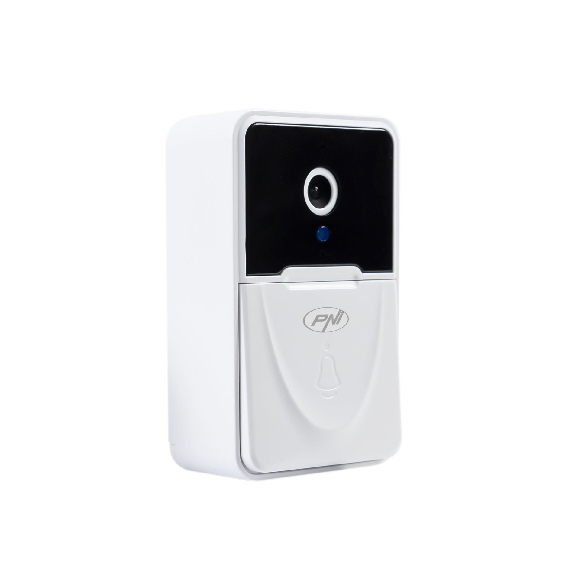 Sonerie video PNI Safe House IDB10, WiFi, control din Tuya, vizibilitate nocturna, selectie ton apel, control volum