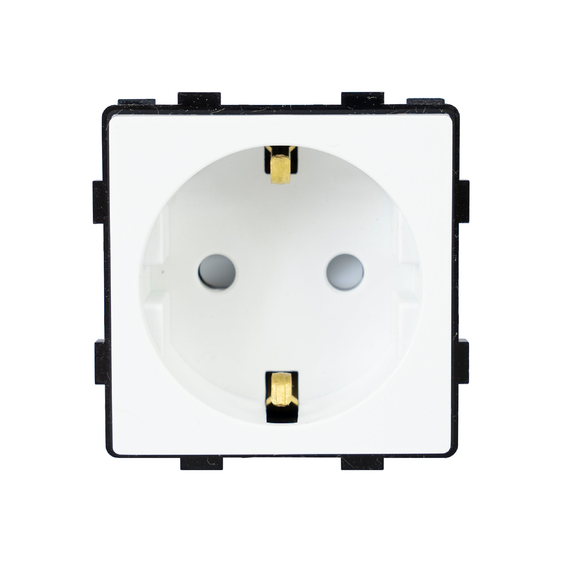 Priza modulara simpla PNI WP331, 16A, schuko, pentru rama din sticla