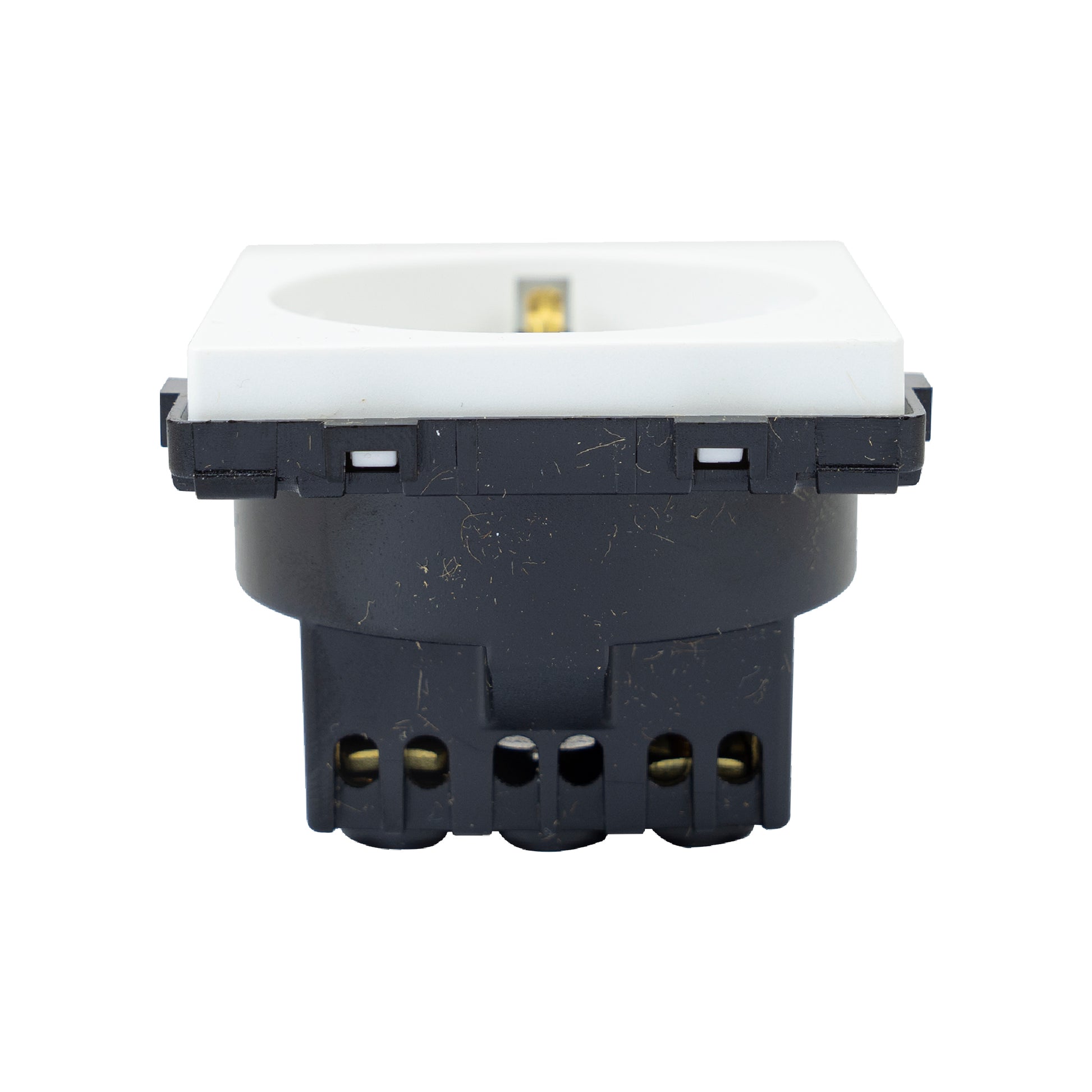 Priza modulara simpla PNI WP331, 16A, schuko, pentru rama din sticla