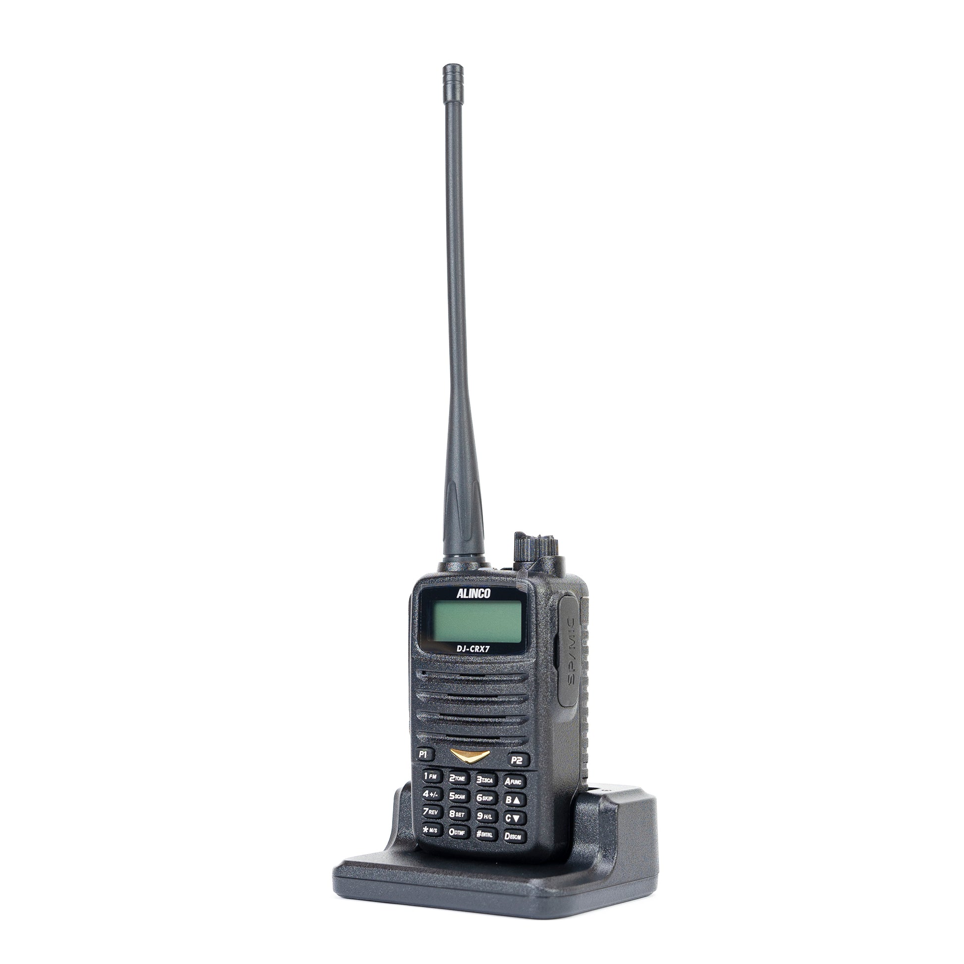 Statie radio VHF/UHF portabila PNI Alinco DJ-CRX-7, Radio FM, acumulator 1800mAh, Talk Around, BCL, TOT, DTMF, CTCSS, DCS